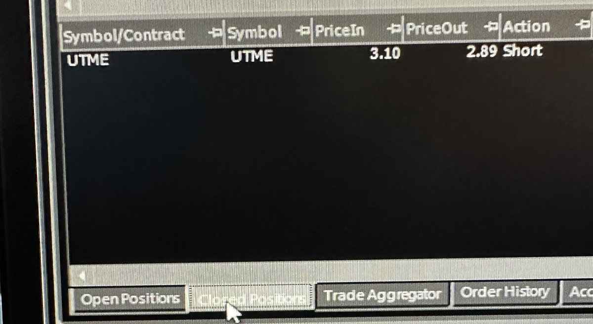 LBellerate's tweet photo. Today traded $UTME well i could make a lot more 😅 ok i’m happy because was a slow day and i banked 🥳 https://t.co/X263zaYFaT