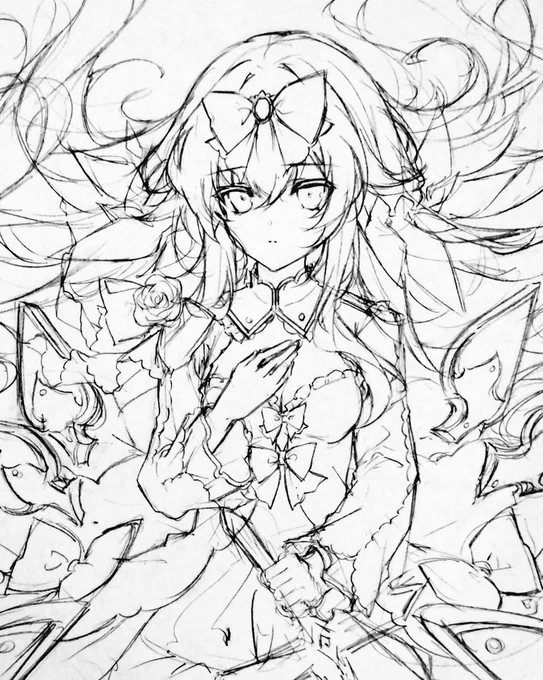 RT @osb_ill: #lowiroの日 #arcaea_art