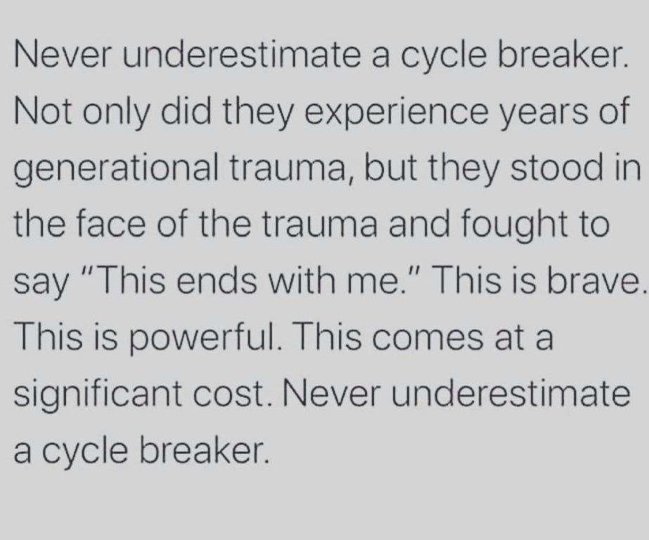 #cyclebreaker #intergenerationaltrauma #trauma #dysfunctionalfamily