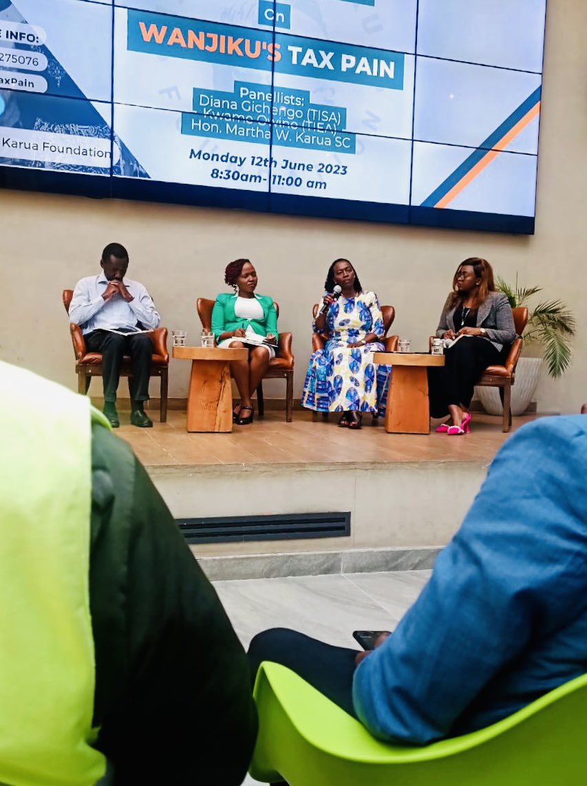 Listening to the pains of mwananchi while moderating this discussion was heart wrenching! Hon.Karua, Diana Gichengo and Kwame Owino dissected the ripple & cyclical effects of it & one wonders whether gov’t has ever sought to serve the ppl!? #FinanceBill2023