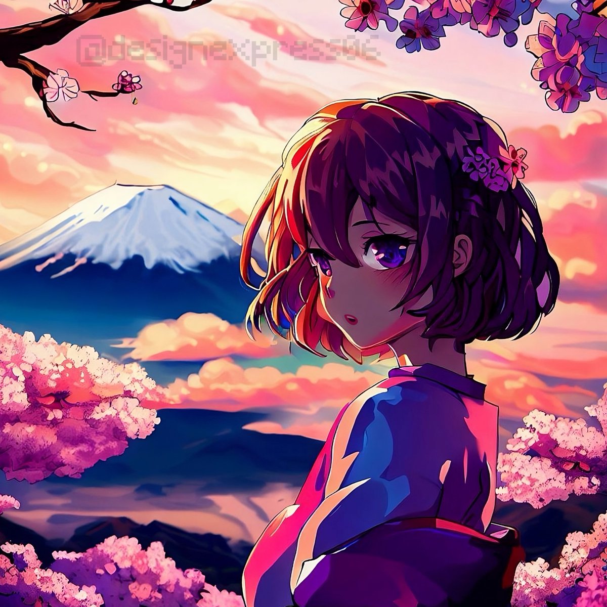 #AnimeInspired #SakuraBlossoms #MountFuji #AIGeneratedDesign #NatureBeauty #ArtificialIntelligence #DigitalArt #EtherealScenes #FollowMe #DreamyArt #TranquilAmbiance #CaptivatingDesign #AIArt #ArtandTechnology #CreativeAI #Wanderlust #IArtistry #Midjourney
#AnimeArt #SakuraView