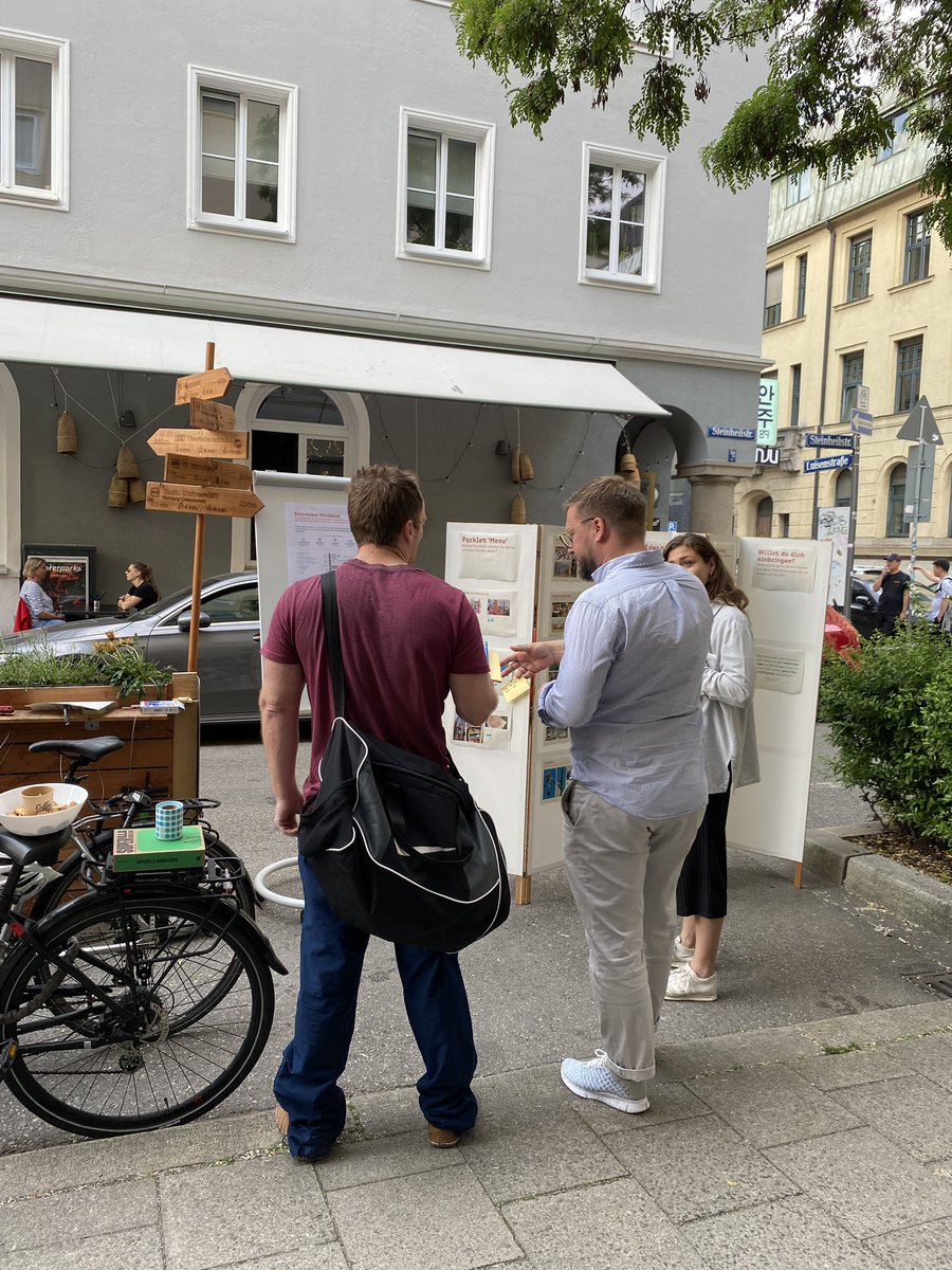 Benjamin Büttner (@ben_buettner) on Twitter photo Big things are coming…
#Munich’s first #streetexperiment inspired by #Barcelona’s #superblocks.
We proudly present Steinhuber #miniBLOCK.
Coming soon to the neighborhood of <a href="/TU_Muenchen/">TU München</a>, stay tuned! Big things are coming…
#Munich’s first #streetexperiment inspired by #Barcelona’s #superblocks.
We proudly present Steinhuber #miniBLOCK.
Coming soon to the neighborhood of <a href="/TU_Muenchen/">TU München</a>, stay tuned!