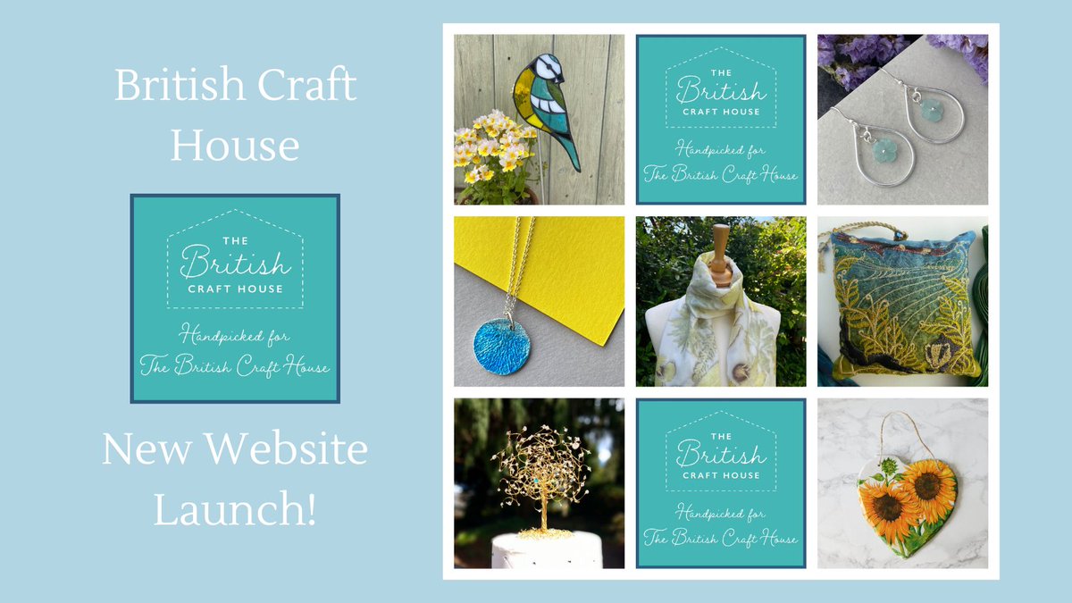 Fabulous NEW website full of hand picked artisans and handmade pieces. Check out the amazing giveaway to celebrate it too! <a href="/BritishCrafting/">BritishCraftHouse</a> 
thebritishcrafthouse.co.uk  #tbchteamchallenge