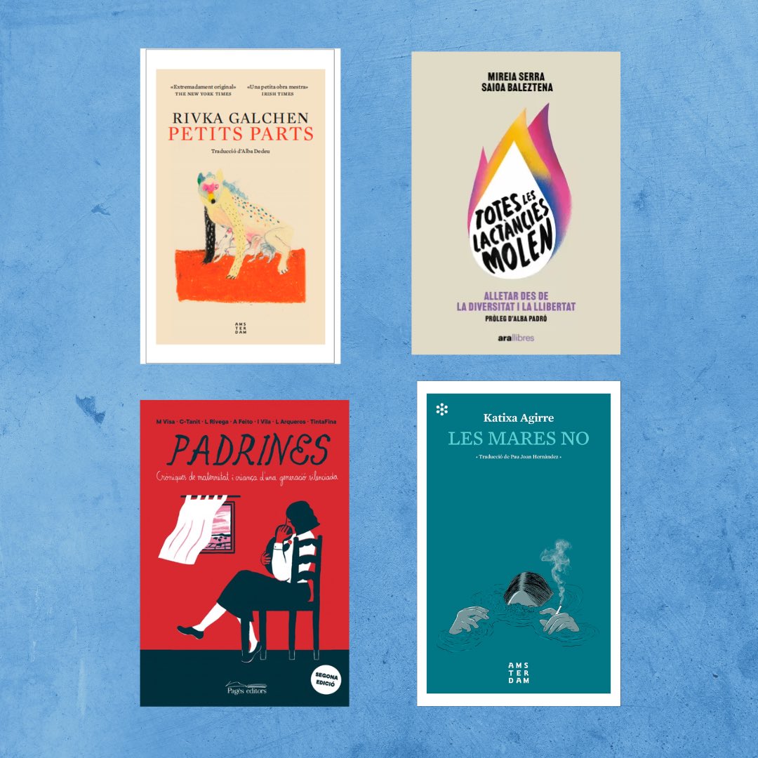 laia_santis's tweet photo. 1/2 Maternitat • He recopilat alguns dels llibres que m'heu anat dient. Alguns els he llegit, d'altres no. Però les #dones som un pou de saviesa i volia compartir-vos el que he anat recopilant:

Gràcies❤️

https://t.co/OlgwMPGnd3 https://t.co/oxiMjIcxBe