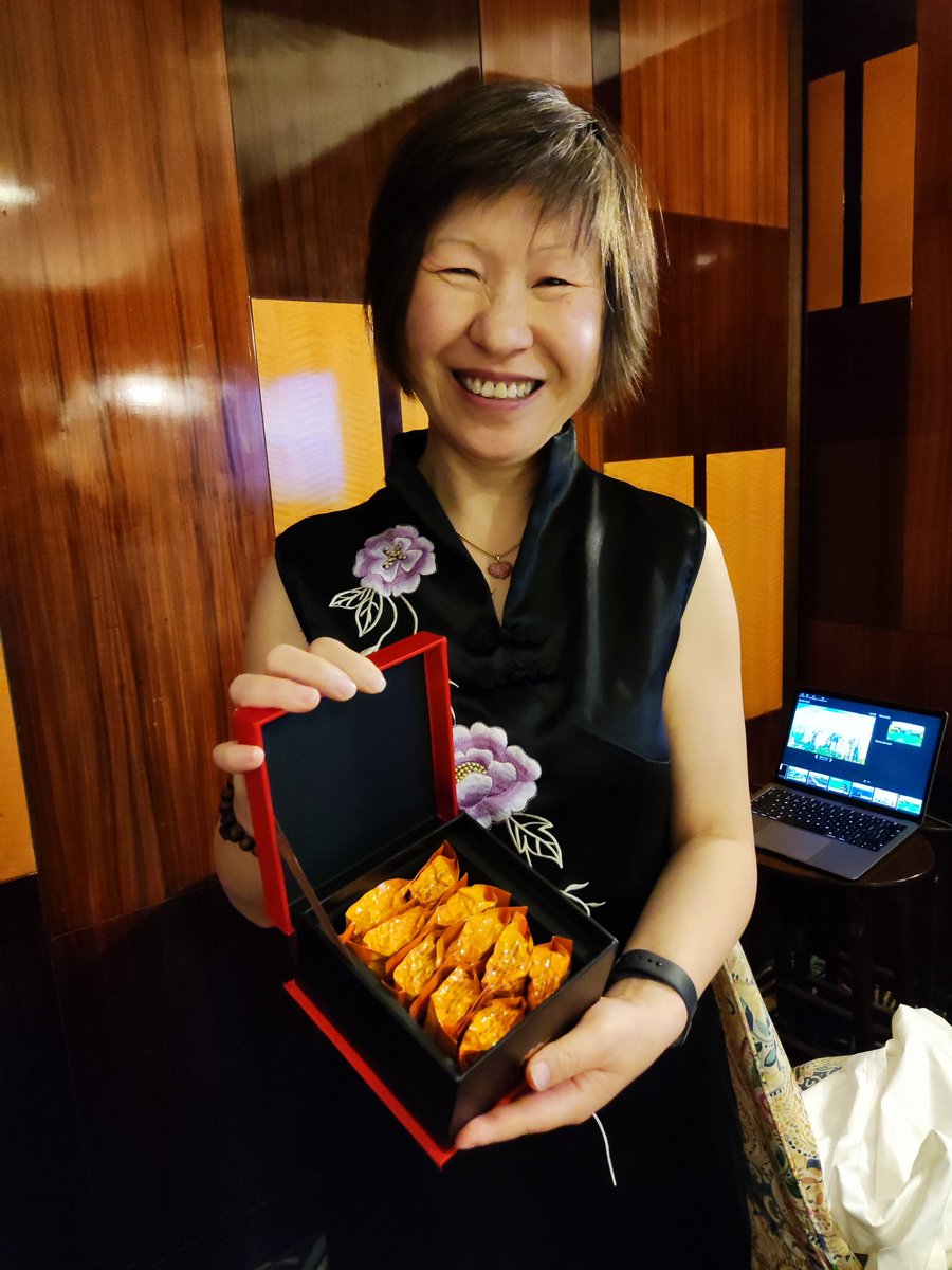 Hostess with the mostess and doyenne of fine teas @WendyWu @WendyWuTours @ChinaTangLondon