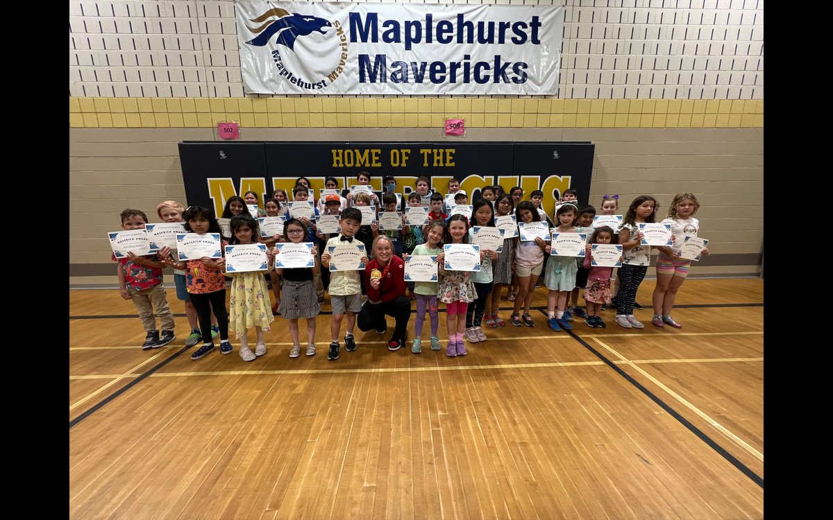Thank you Gold Medalist Emma Maltais for coming to our <a href="/maplehurst/">Thomas Waters</a> Maverick Awards today!  Our gr. 3's wrote persuasive letters asking to meet an inspirational, female athlete. You taught us to Finish Strong! Your impact will be remembered forever! <a href="/emmamaltais17/">Emma Maltais</a> @haltondsb