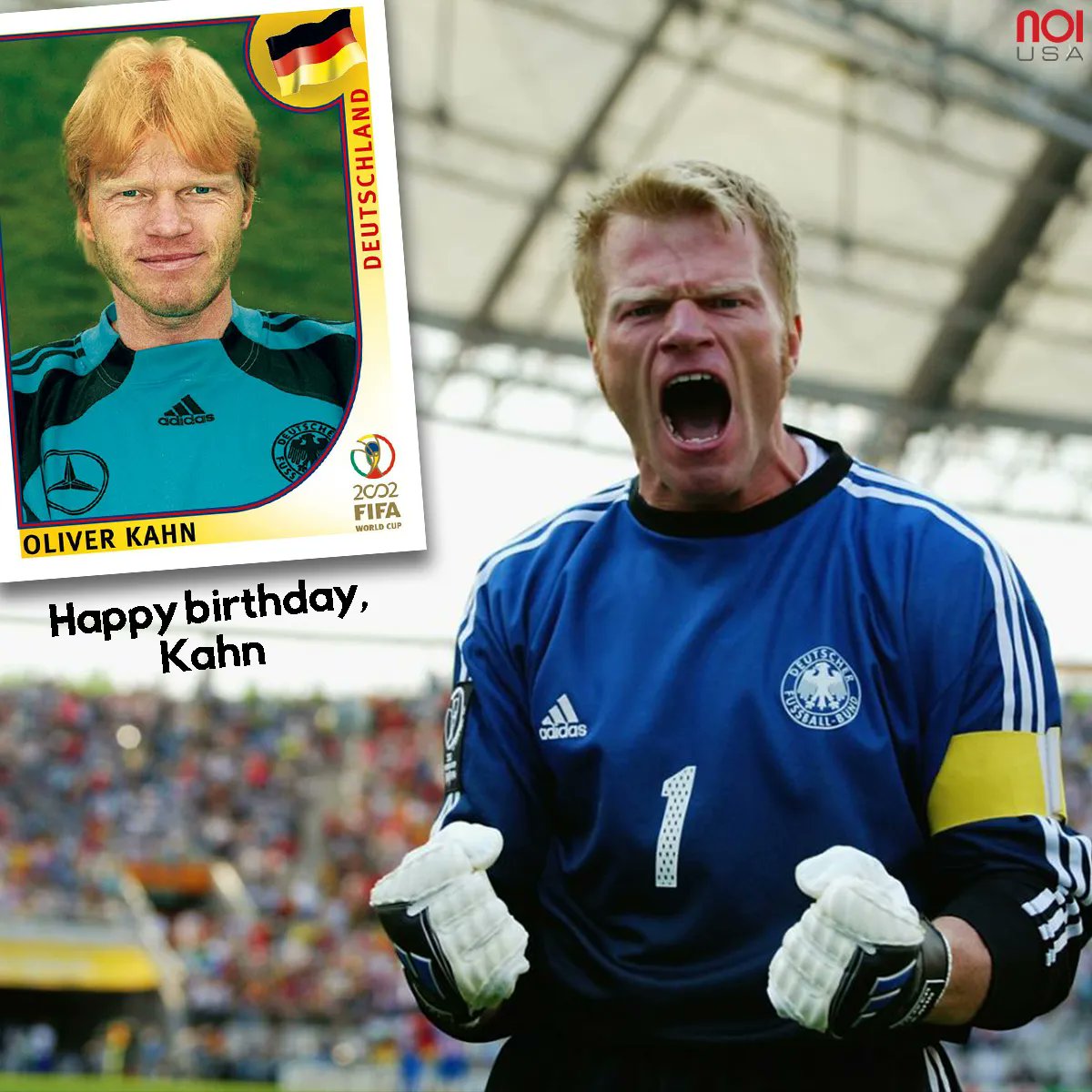 Happy birthday to KING KAHN!!! Oliver Kahn!! 