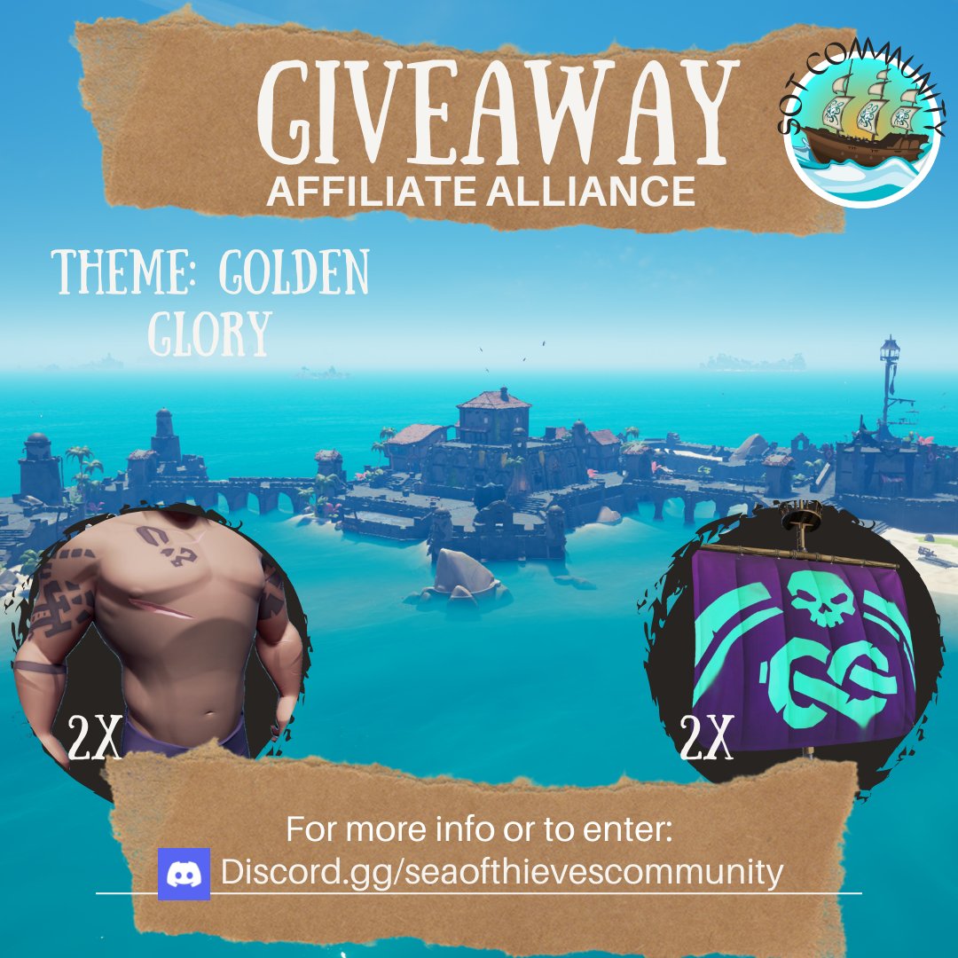 Sea of Thieves Community Discord is hosting a contest, winners get  community sails : r/Seaofthieves