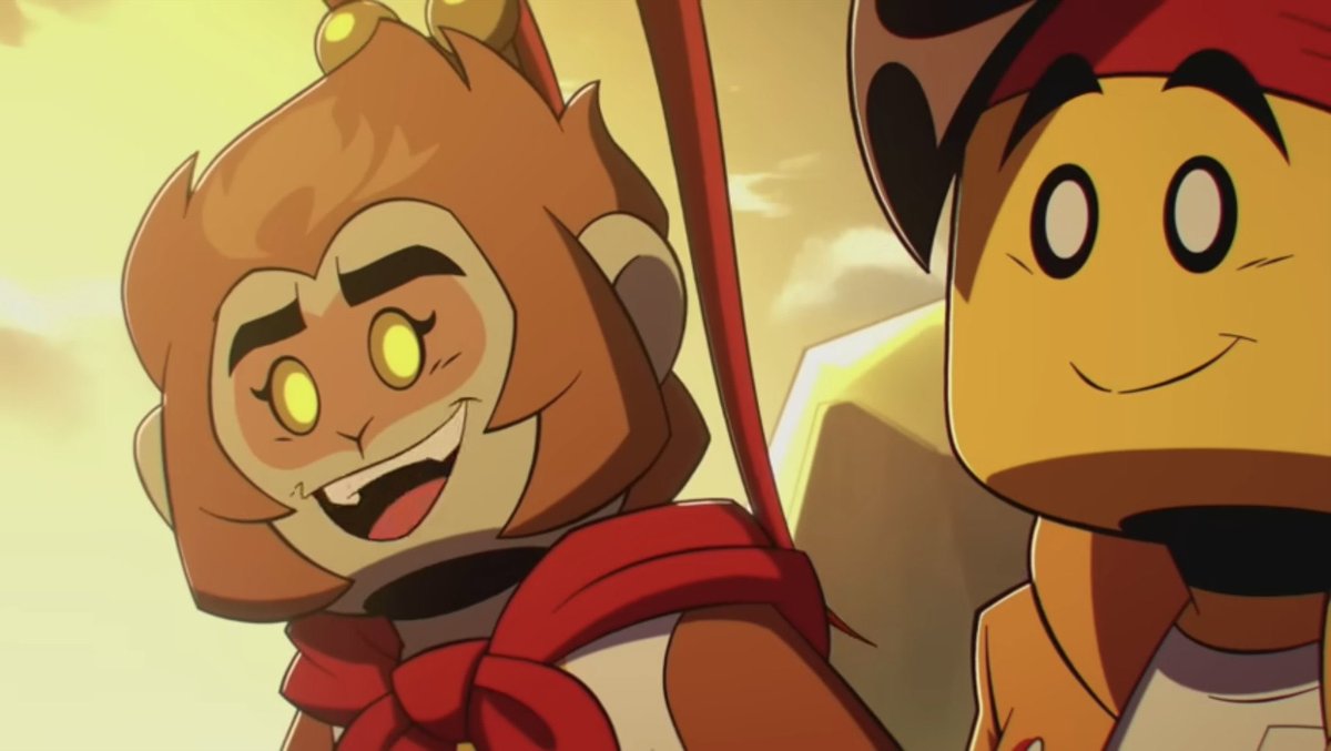 SkyAzureEclipse's tweet photo. sometimes i think about what dynamic i see wukong and mk as, brothers, father and son, uncle and nephew, idk why but i don’t really feel like any of those apply to them, they’re definitely family, but not something that can be labelled, like most found families are https://t.co/Rw7aqCDJ6F