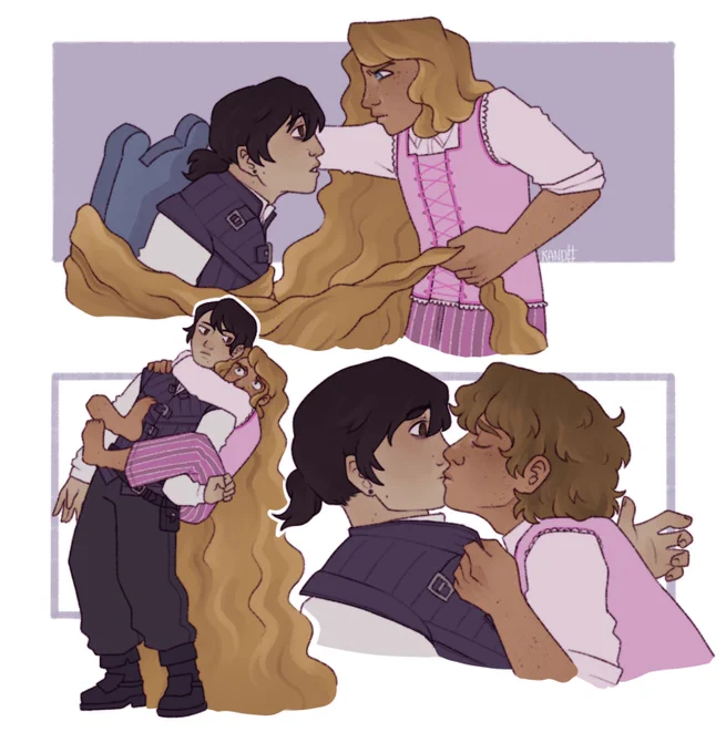 More tangled au!!  #nicodiangelo #willsolace #pjotwt
