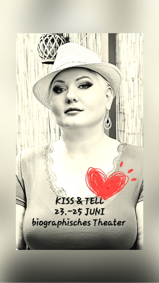 Noch könnt ihr Tickets bekommen für die Vorstellung.  8 unterschiedliche Sexworker auf der Bühne. Singend, tanzend und lachend erzählen wir von uns. 

#Berlin #Juni  #Theater #kunst #performance #biography

tikkio.com/tickets/38694-…