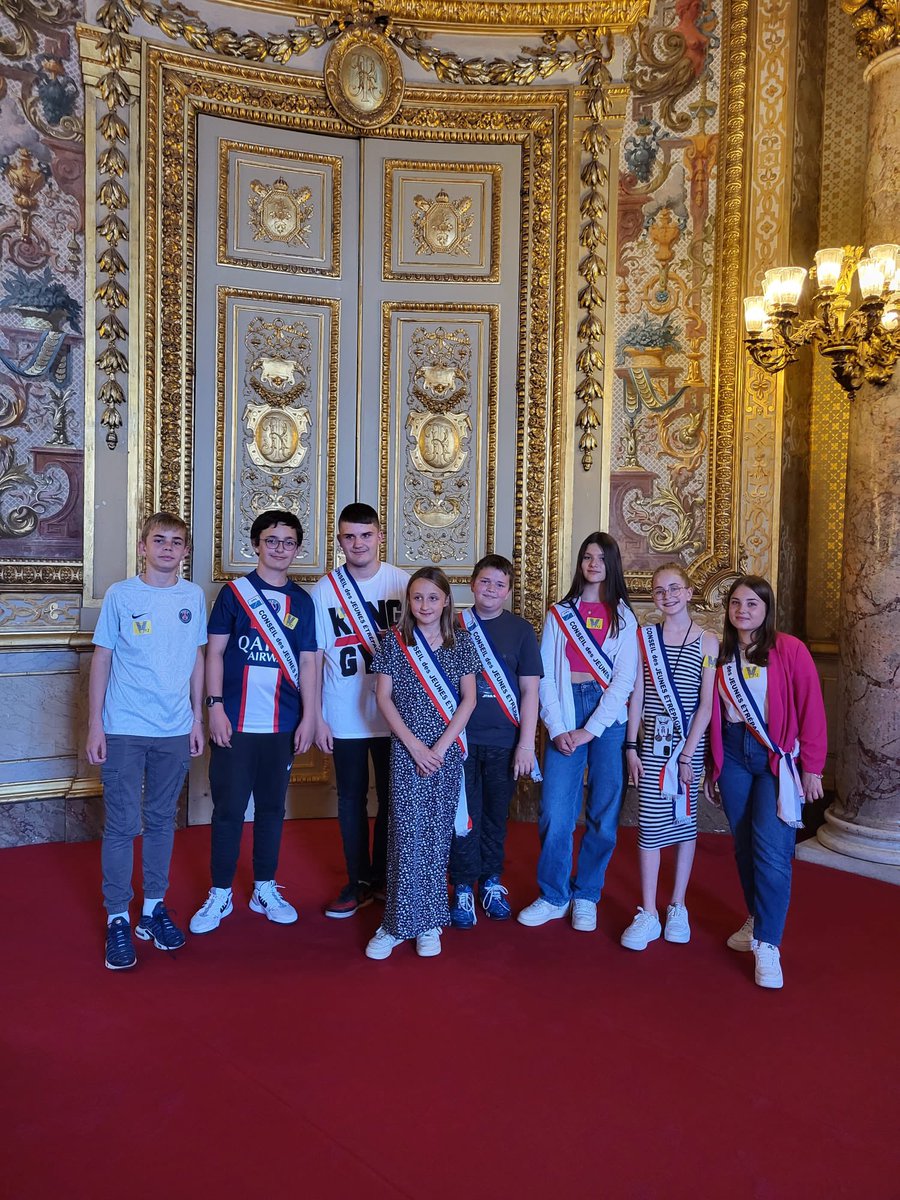 Des élèves du <a href="/CLGAnquetin/">Collège Louis Anquetin</a>, élus au conseil municipal des jeunes d’Etrepagny, ont visité le Sénat. Une journée qui restera gravée dans leur mémoire ! Merci à la mairie qui a tout organisé 👏🏻👏🏻