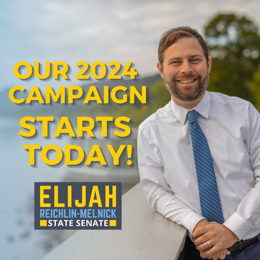 I have big news to share: I’m running to retake our State Senate seat in 2024, and our campaign starts today!