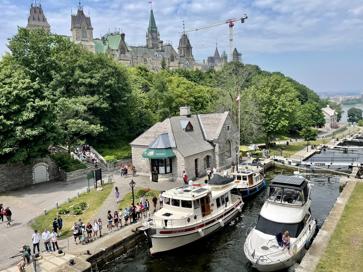 Can’t wait to cruise the @RideauCanalNHS soon! 🛥️ #myottawa #leboatvacations