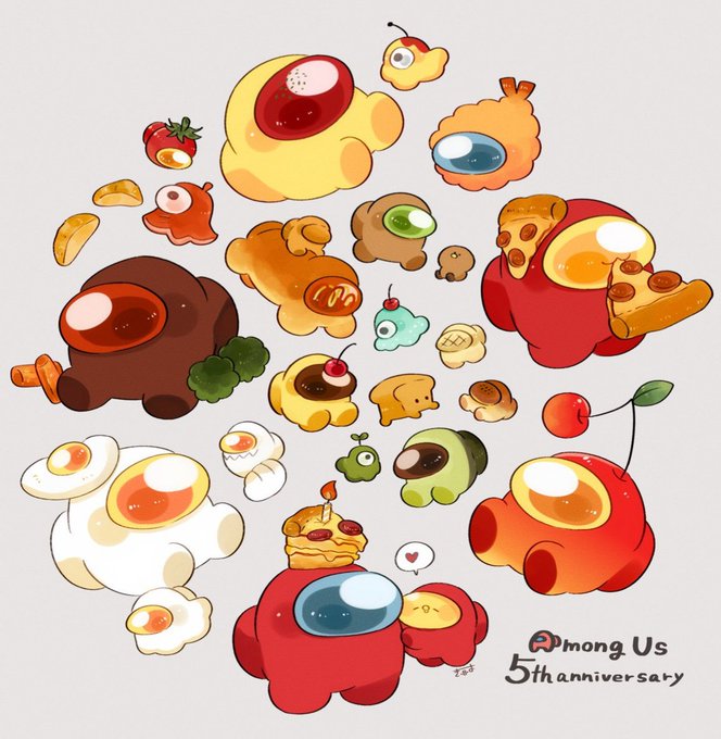 「fried egg multiple others」 illustration images(Latest)