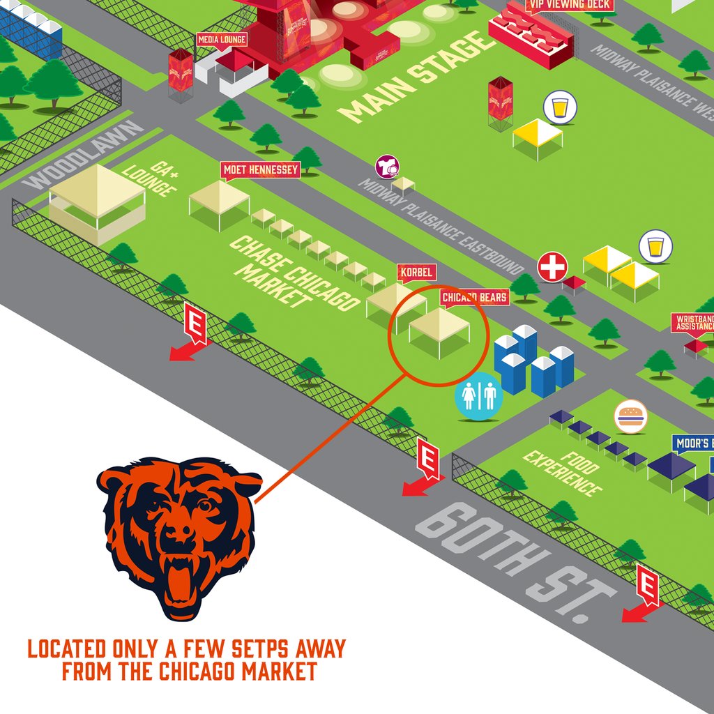 HPSummerFest's tweet photo. ⭐️ Exciting news, Hyde Park Summerfest fam! ⭐️ This weekend, we're thrilled to announce that our incredible sponsors, the Chicago Bears, are joining us right here at the festival! 🐻
Don't miss out – swing by and be part of the action! 🎉  #HPSF2023 #ChicagoBears #SummerfestSquad https://t.co/AV5BbsNQIM