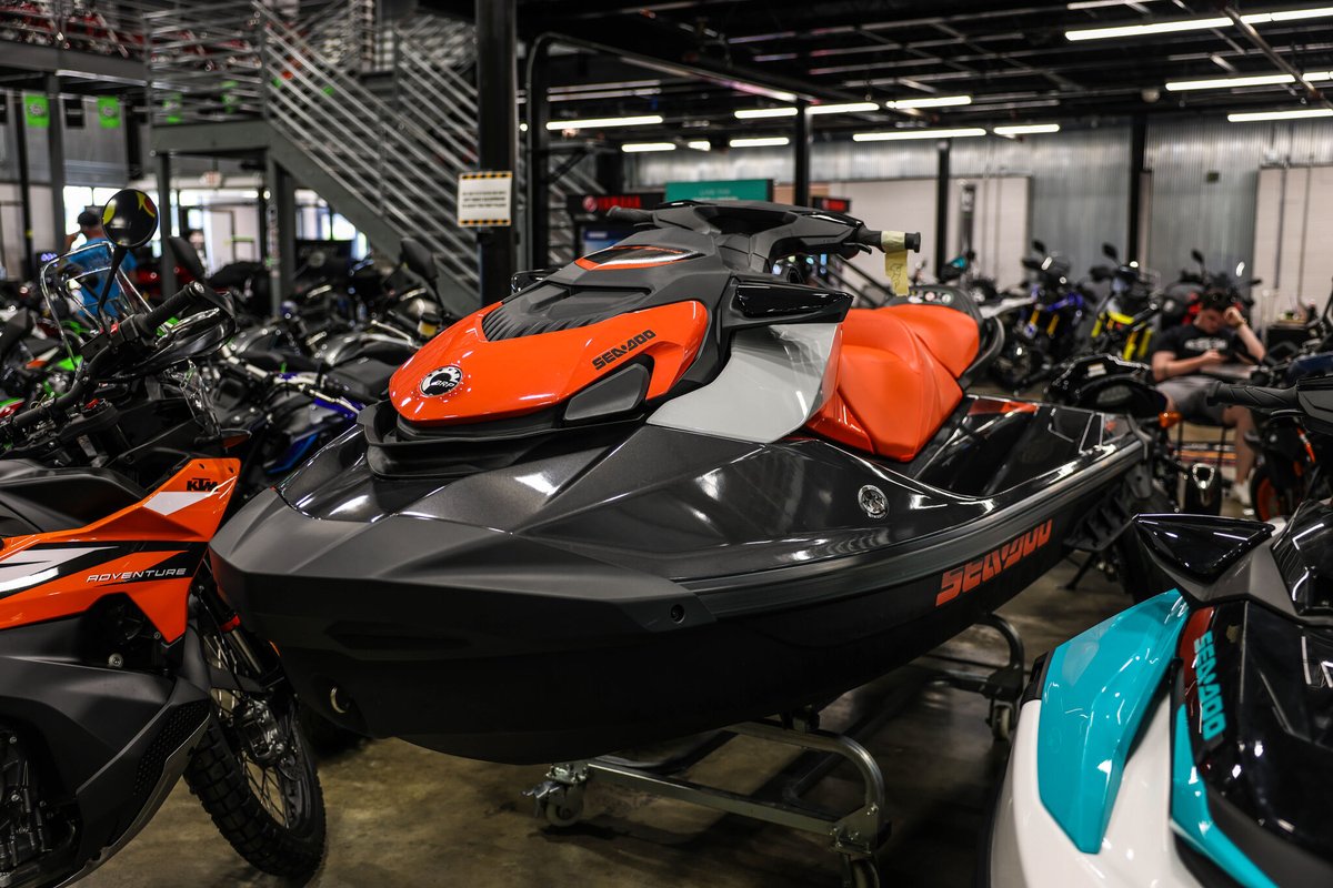 Big_StCharles's tweet photo. Don't miss out on all the fun with friends this summer! Stop by Big St. Charles Motorsports today and check out this 2023 Sea-Doo GTI™ SE 170 BRP Premium Audio iDF iBR!!

 #seadoo #jetski #lakelife https://t.co/97xwBGQ0eK