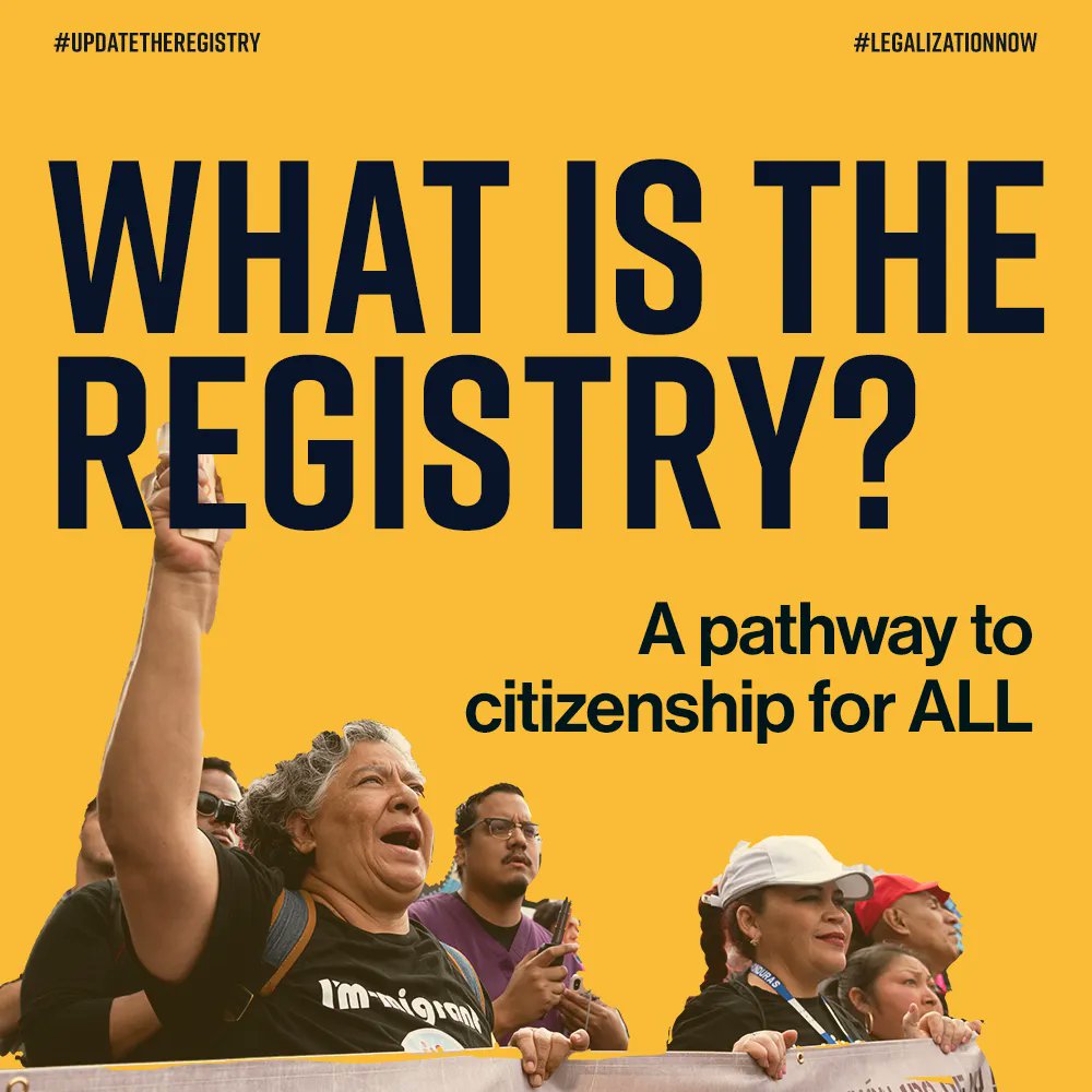 truahrabbis's tweet photo. 🚨Today marks 11 years of #DACA!
🗣️ DACA IS NOT ENOUGH. Congress must act NOW to #UpdateTheRegistry to provide a pathway to citizenship not just for #DACA holders, but all those who dreamed before us.
🦋
#CitizenshipNow #LegalizationNow #SiAlRegistro https://t.co/N3NSziUcZ5