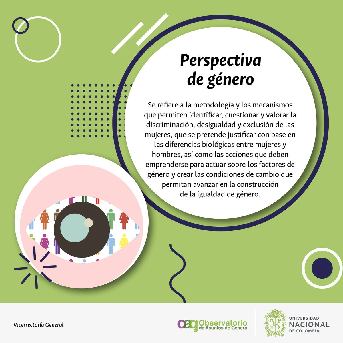 #SomosAsuntosdeGénero 🧐 ¡Hablemos de Perspectivas de Género! ¿Qué sabes sobre este tema? En la imagen que te compartimos más al respecto de este importante enfoque 👇 #SomosDiversidad #SomosUNAL