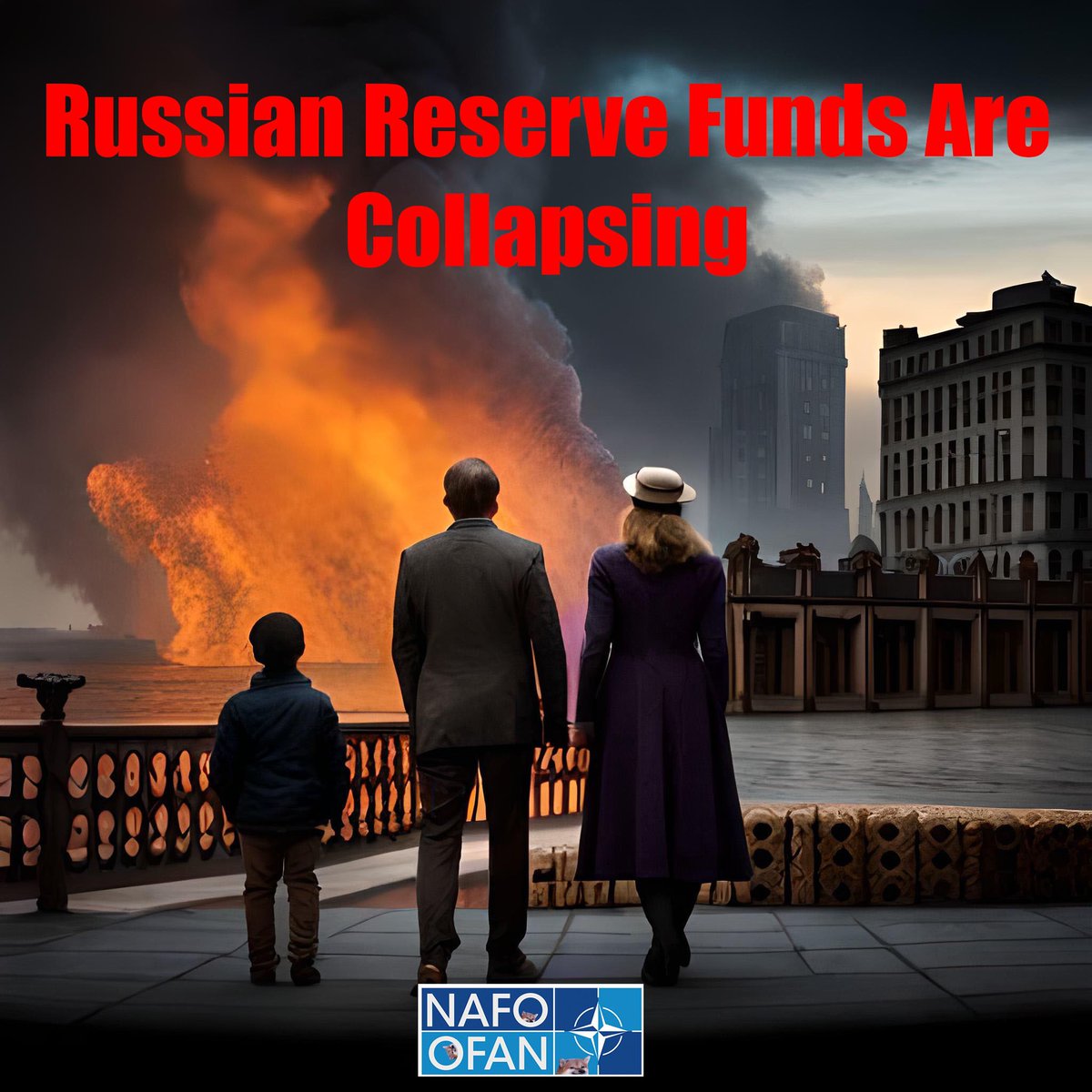 Prior to the invasion, the sovereign wealth fund was valued at $150 Billion USD. When the indicted War Criminal Putin launched his murderous and illegal venture in Ukraine in February 2022, the Ruble crashed to around 132 to one USD. Putin raided the sovereign wealth funds to…