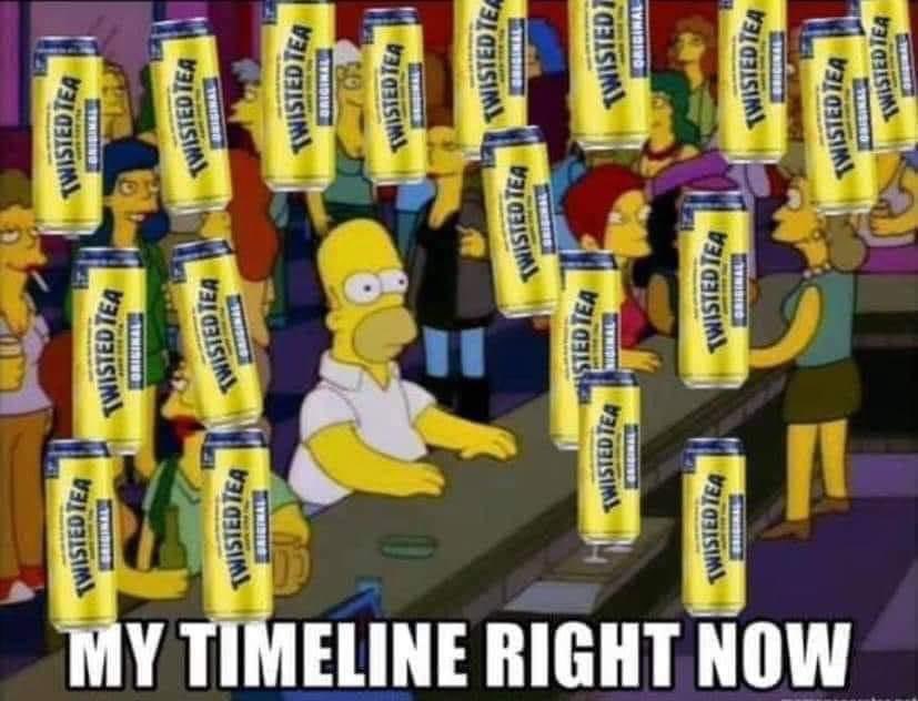 Almost Friday. 
#twistedtea #almostfriday #thesimpsons #homersimpson