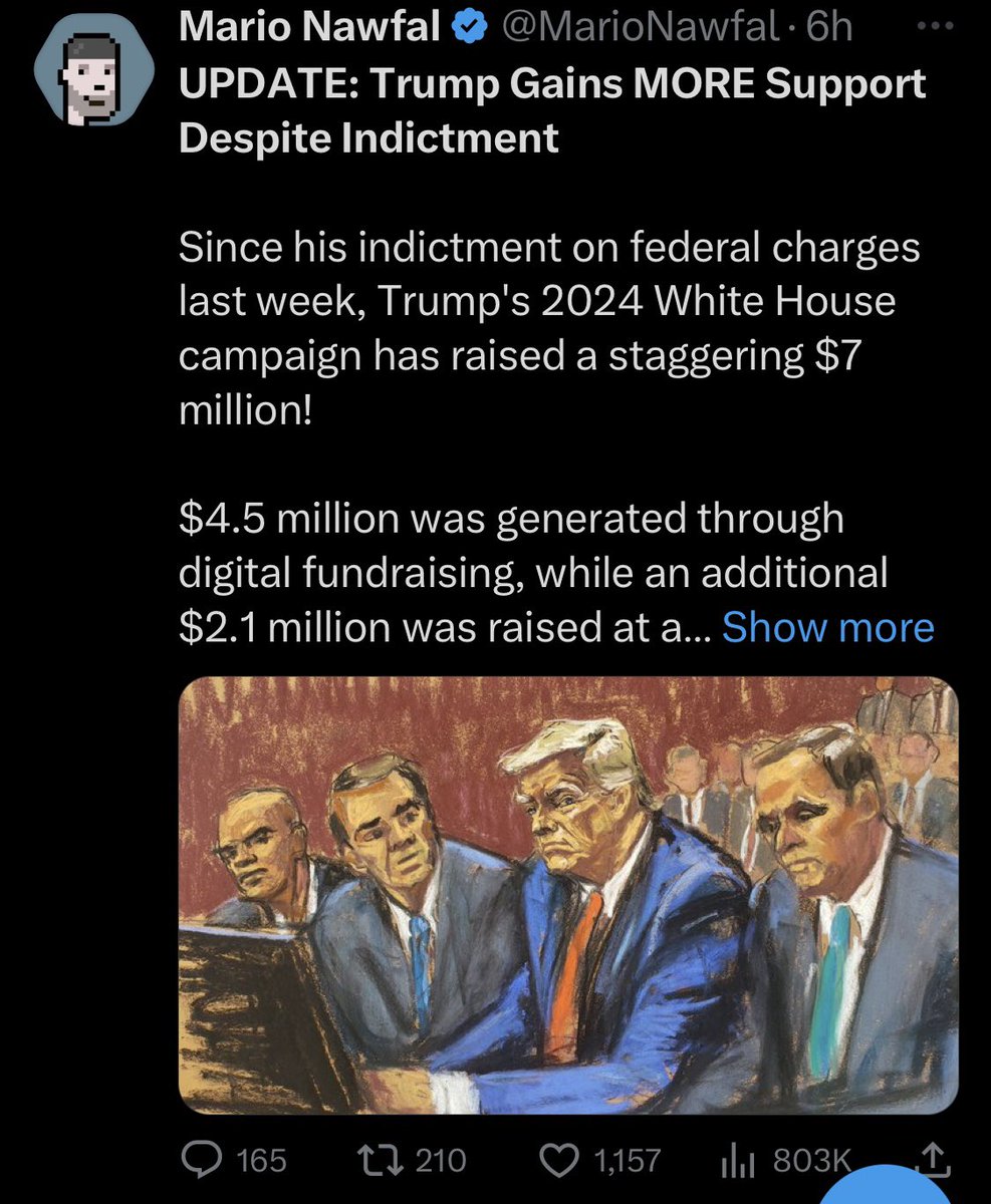 JUST IN: Trump NFT holders become vocal.