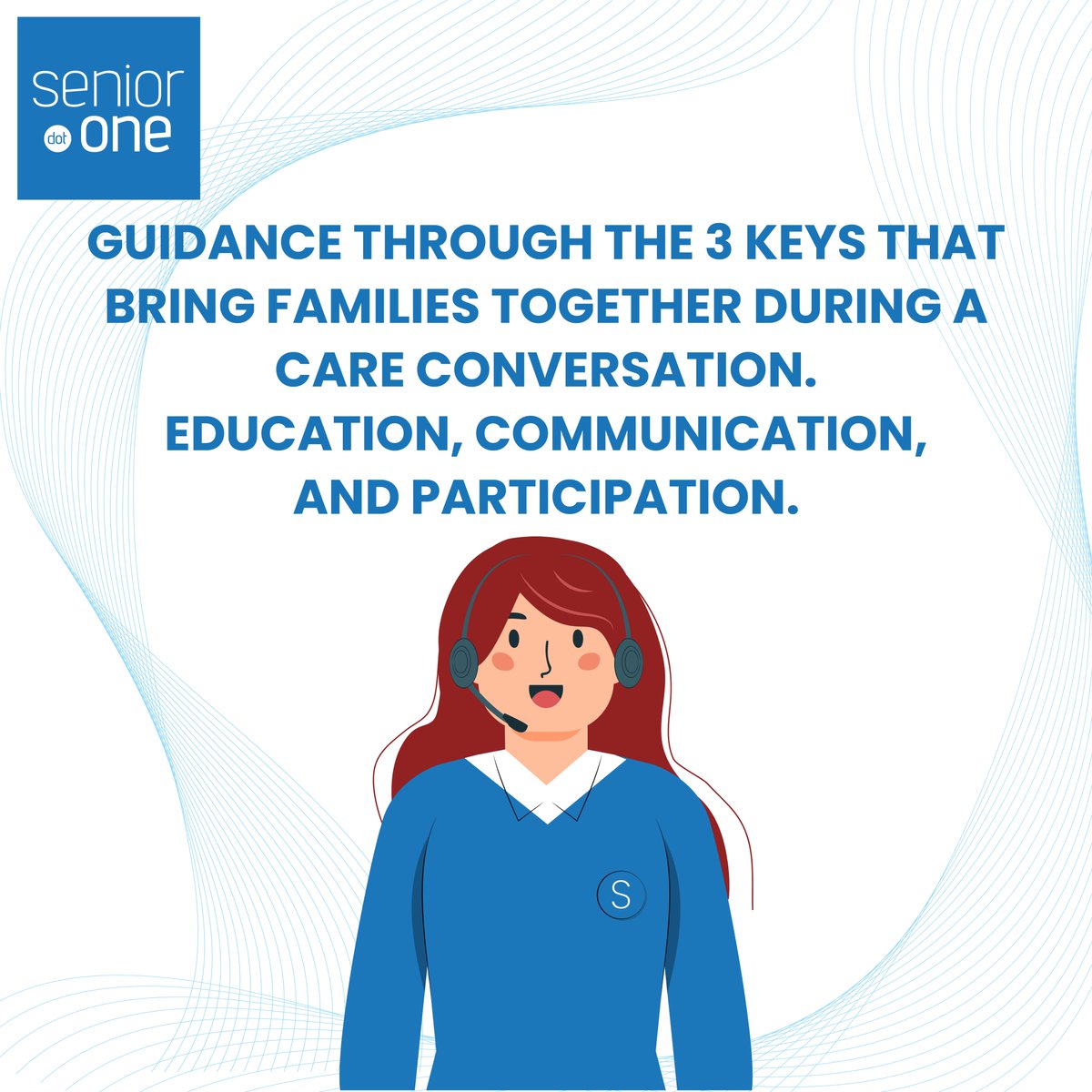 SeniorOne Care Advisors are Social Workers ready to help you navigate your care journey, no matter what stage you are in.

Call us today at 1-888-888-2191 ☎️