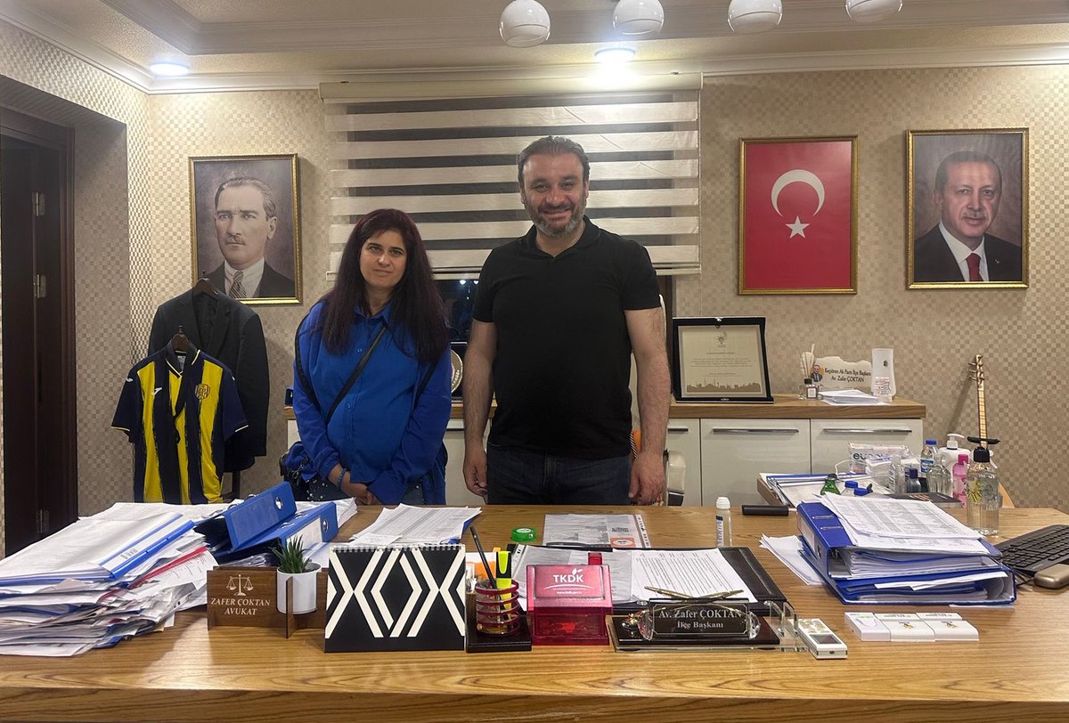 zafercoktan's tweet photo. “Özel” kardeşimiz Neslihan a , nazik ziyaretinden dolayı teşekkür ediyorum.. https://t.co/52ZXDSad8O