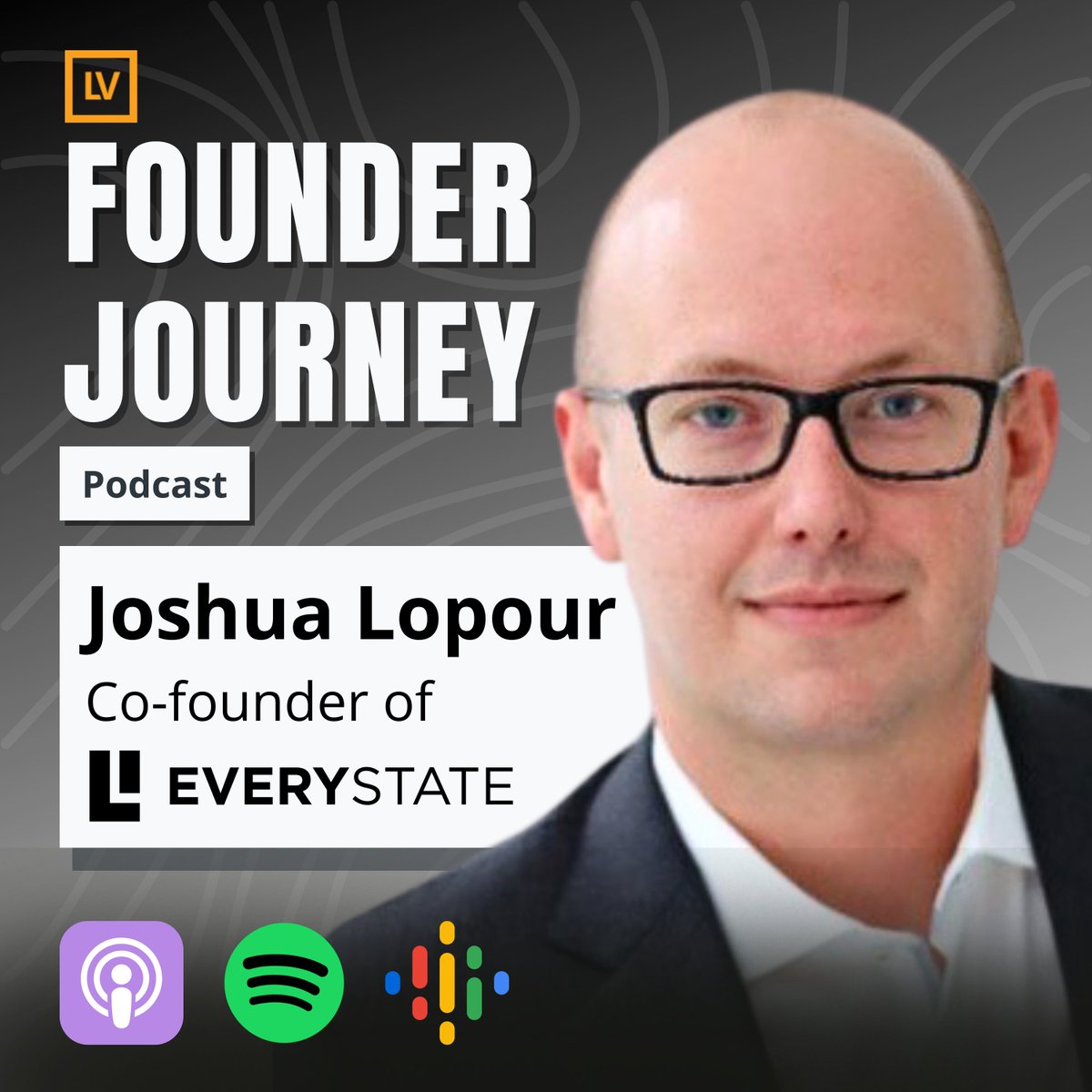 LaunchVC's tweet photo. Welcome to Season 4 of #FounderJourney, the #podcast that uncovers the hidden aspects of #startup founders’ unique journeys. In this episode, our CEO &amp; host @raywalia engages in an insightful conversation with Josh Lopour, Cofounder of #EveryState. Listen🎙️https://t.co/pZqtR2E6Hx https://t.co/CABAV4mFDI