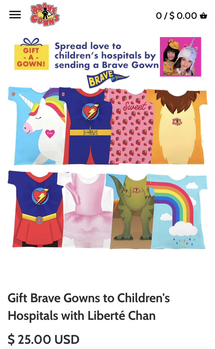 Liberté Chan (@libertechan) on Twitter photo This campaign strikes a chord. If you feel it in your heart to donate a brave gown to a child battling cancer, I know that child would be forever grateful.
Click on the link to donate a hospital gown in my mom’s honor 🙏💕💪
<a href="/BraveGowns/">Brave Gowns</a> This campaign strikes a chord. If you feel it in your heart to donate a brave gown to a child battling cancer, I know that child would be forever grateful.
Click on the link to donate a hospital gown in my mom’s honor 🙏💕💪
<a href="/BraveGowns/">Brave Gowns</a>
