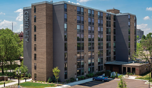 WielandBuilds's tweet photo. #TBT: WIELAND improved the Greater Lansing community with the renovation of Oliver Towers into the Capitol View Apartments. WIELAND transformed the abandoned 54,000 SF building into a 96-unit multifamily facility. WIELAND the project in December 2019. #WIELANDbuilds https://t.co/Og1JnGsfVf