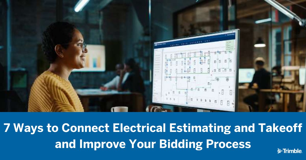 More &amp; more #MEP contractors are moving towards #cloud-based, connected #takeoff &amp; #estimating software for 7 simple reasons. Read more about those reasons &amp; how to embrace the future of #electricalestimating. ow.ly/HAE150OCKG4
