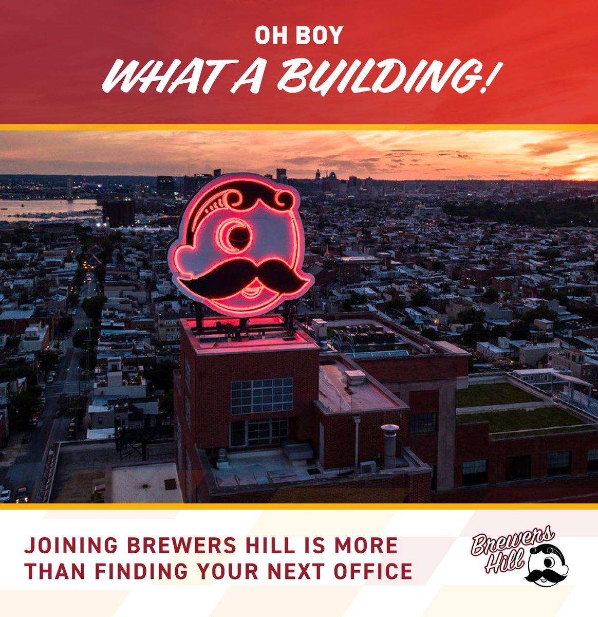 Become part of the #BrewersHill Family! New spaces to rent: ow.ly/XkWC50OOv3E
#baltimore #charmcity #bmore #mybmore #citylife #cityliving #visitbaltimore #baltimoremd #baltimorecity #maryland #md