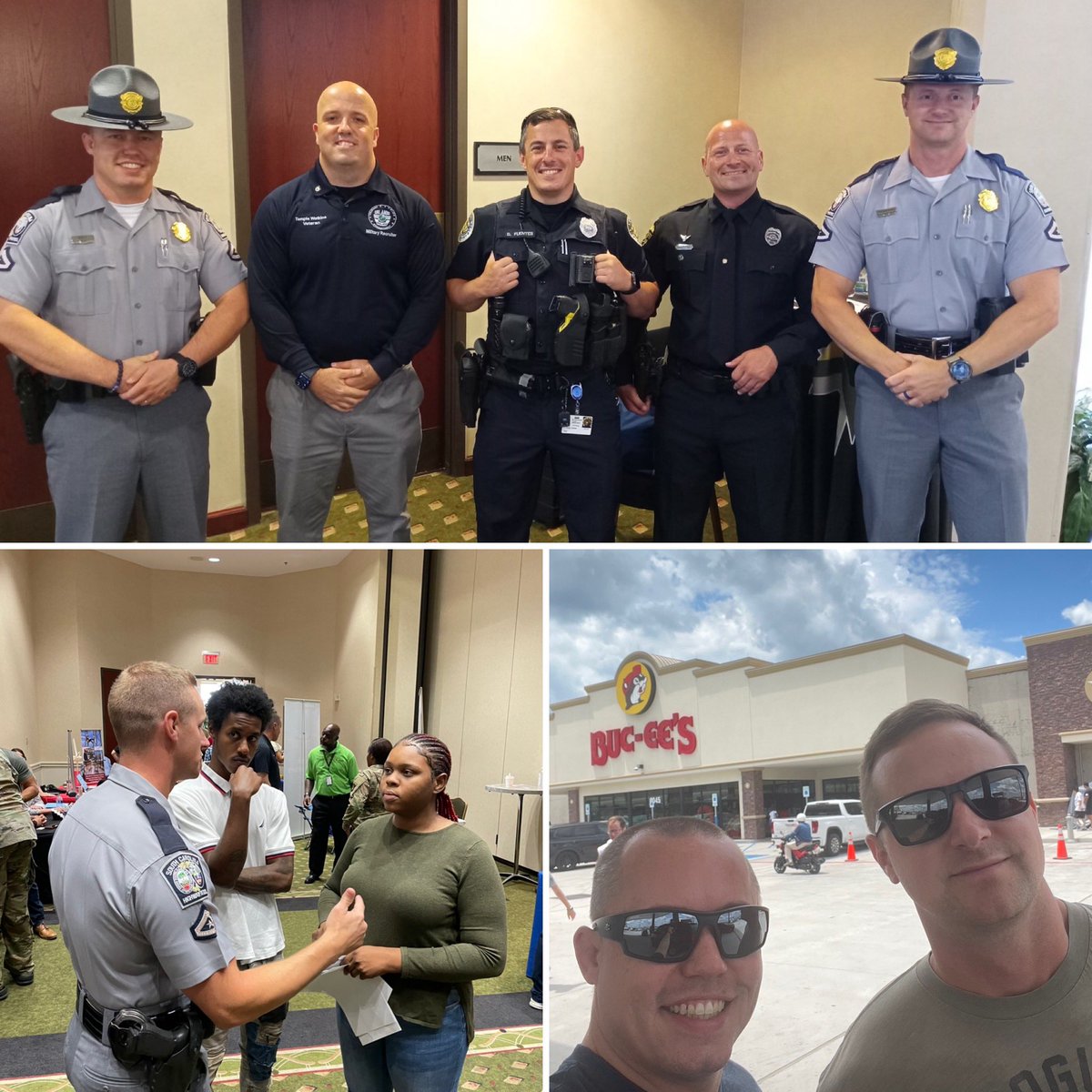 JoinSCHP.com 
Thank you Ft. Campbell for having us at your career fair. The people of Tennessee and Kentucky were super welcoming and very appreciative of law enforcement. #schp #statetroopers #builtfordtough #chevytahoe #scdps #targetzero #clickitdontriskit