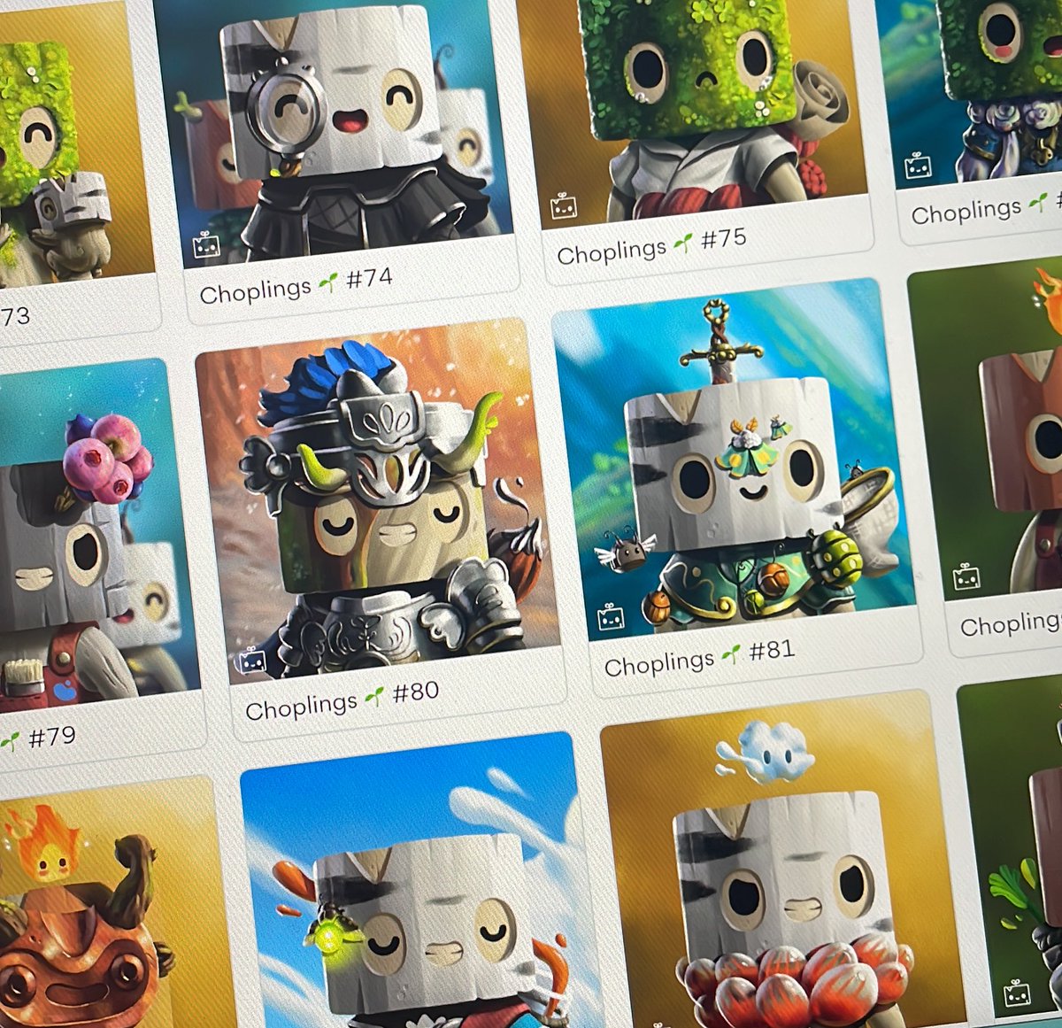 matthisdraws's tweet image. Gm friends! 🌱 I’m still working on @choplings every day and I will finish the traits soon! 👀 Stay tuned! 🔥

#nft #nftartist #nftcommunity #nftcollection #nftart