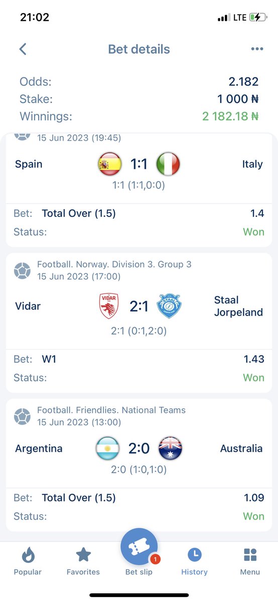 Sportsavestips's tweet photo. Boom 💥💥🏆🏆

Day 1 Passed 💥💥💥

Have you registered your 1XBET ?💥🚀

Join us tomorrow 🚀🚀

✅Register with the link below 👇 

link: https://t.co/aGWwoONXT4

Promo Code: superjock

Download 1XBET on your App Stores Use Promo Code“superjock” for 100% welcome bonus 🔥📣💯 https://t.co/RVWigCHfiL
