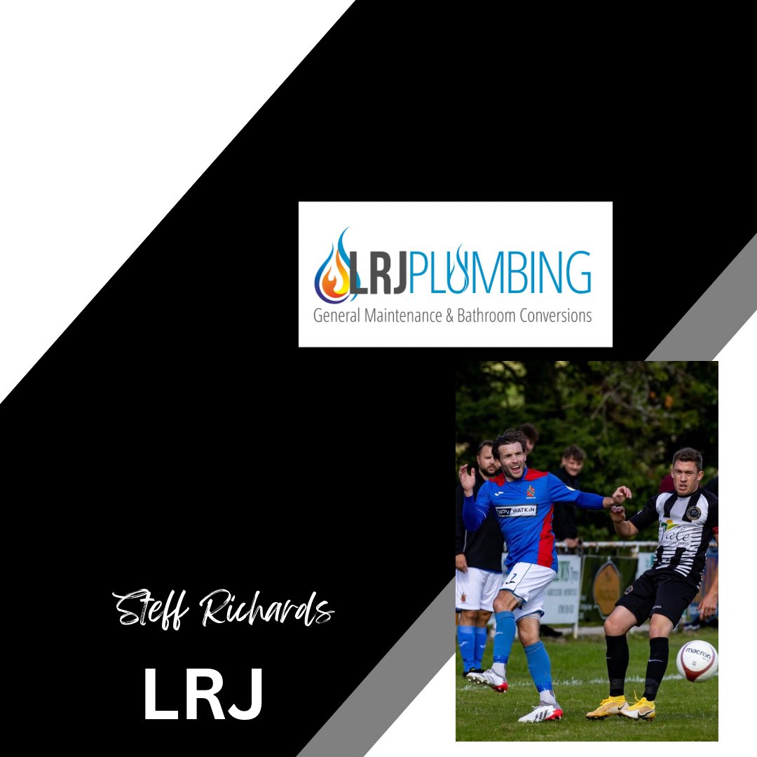 BowStreetFC's tweet photo. Club captain ⁦@SJRichards92⁩ is next to be snapped up. Big thanks to LRJ plumbing for sponsoring. We hope that defensive performances can be tight this season and we won’t leak many goals. https://t.co/AV24VvChuY
