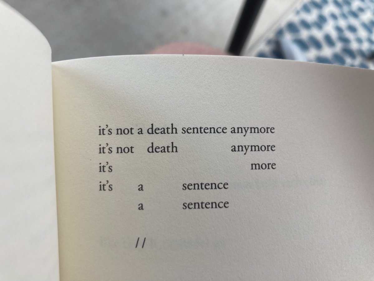 I will never get over this fragment by <a href="/Danez_Smif/">Danez</a>.

I'm writing about how the nuance, precision, double meaning, mutation, and clarity here are things SCIENTISTS and DOCTORS need to learn from.