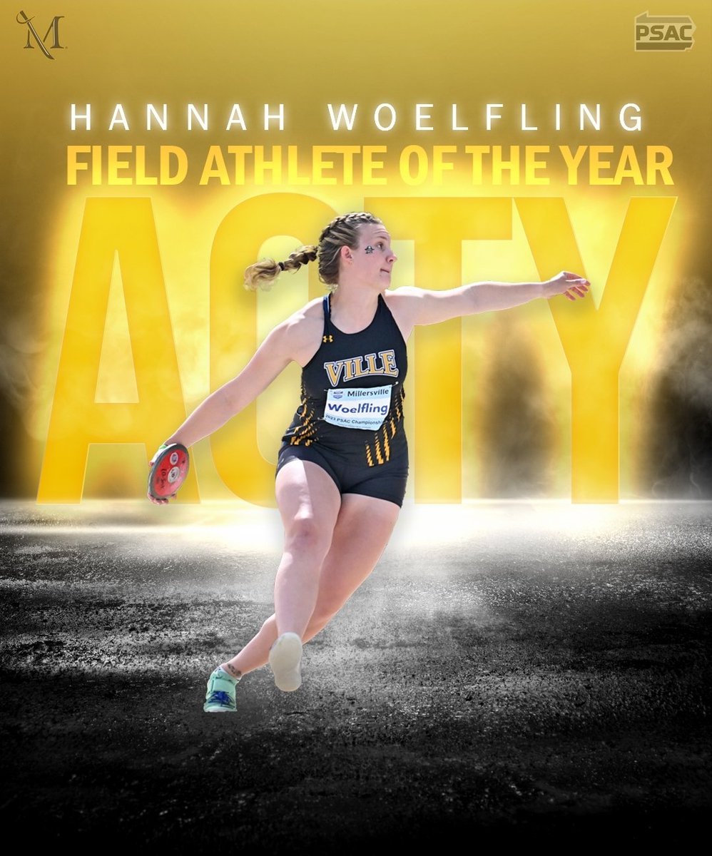 PSAC FIELD ATHLETE OF THE YEAR 💛 Thanks @VilleMarauders