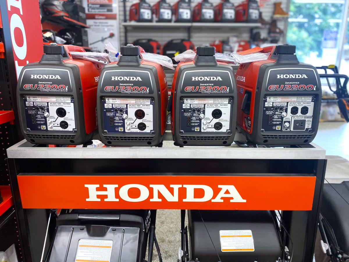 #sundayspotlight 
Stay connected with the power and reliability of Honda generators! With unmatched performance, superior fuel efficiency and whisper quiet operation Honda has generators for all of your needs.  #HondaGenerators #PowerOnTheGo #ReliablePerformance