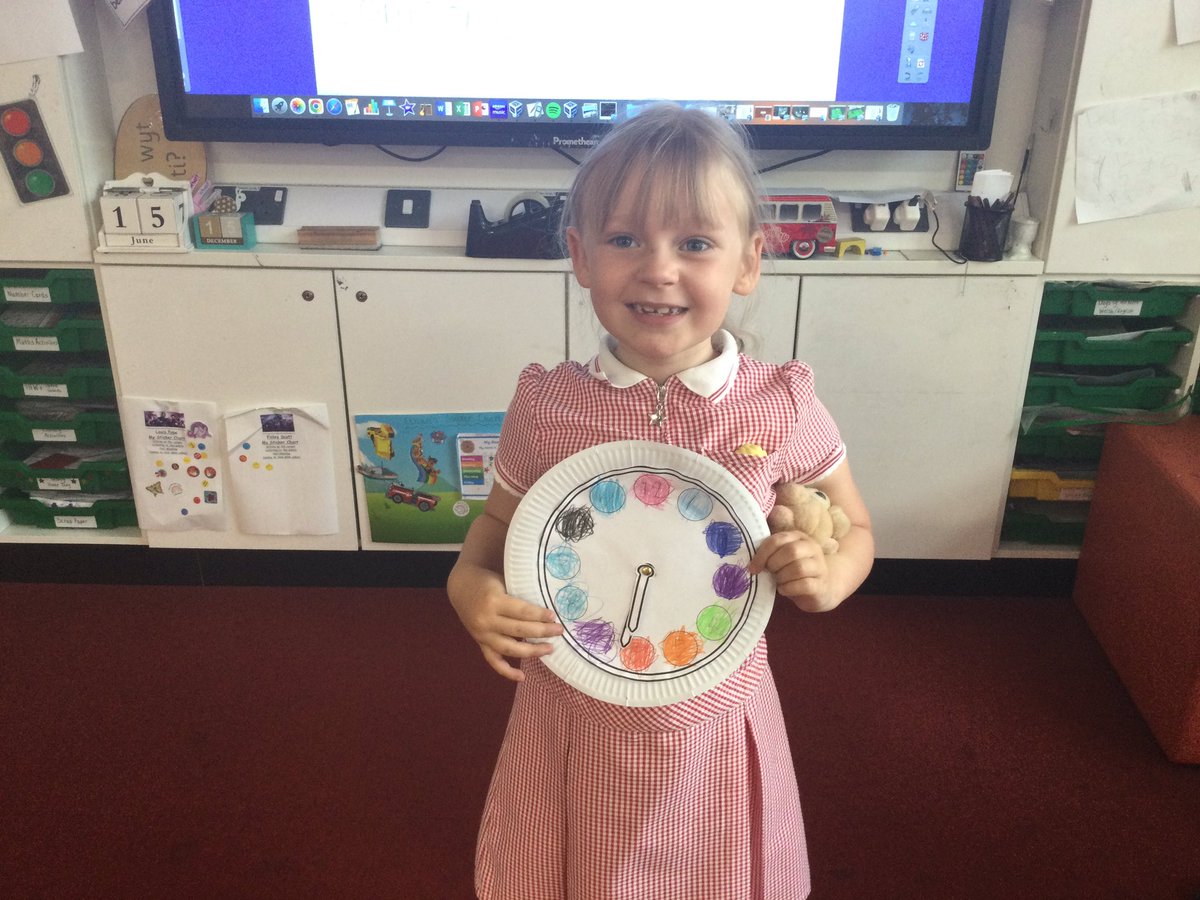 ysgolyddraig's tweet photo. #YYDDosbarthOgwr showing the clocks we have made. #YYDmaths https://t.co/agtVY2CgAB