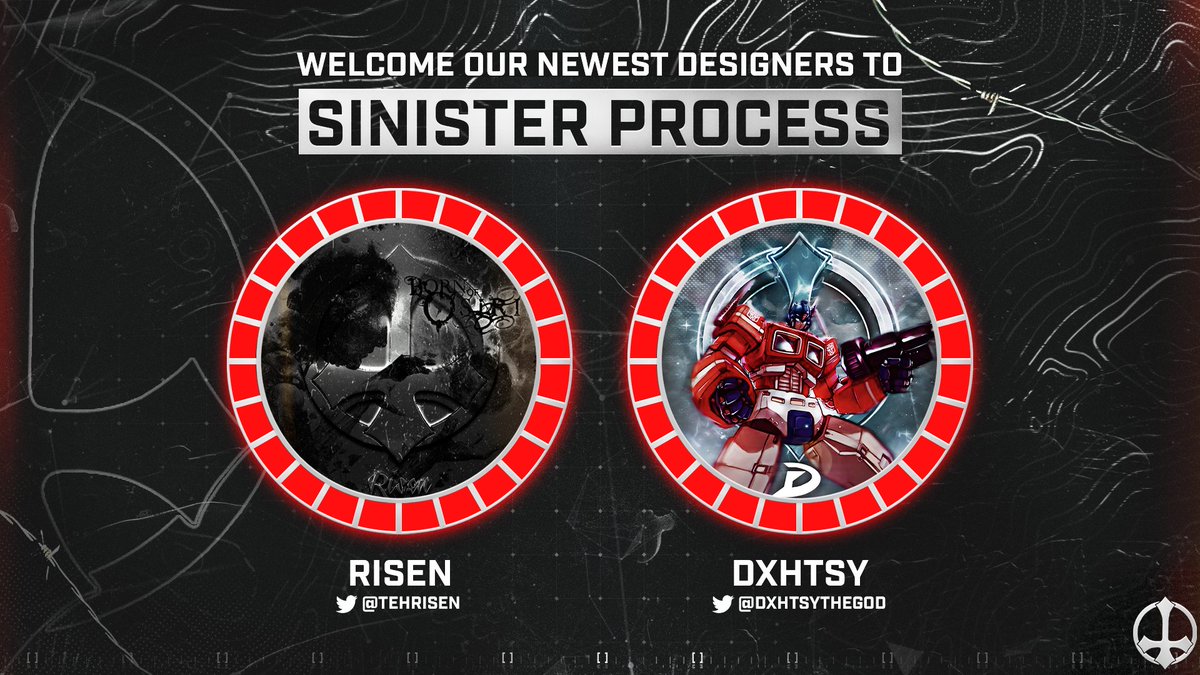 SinisterProcess's tweet photo. Welcome our newest designers to the team!👀

@TehRisen 
@dxhtsythegod https://t.co/C7t8jRVkeP