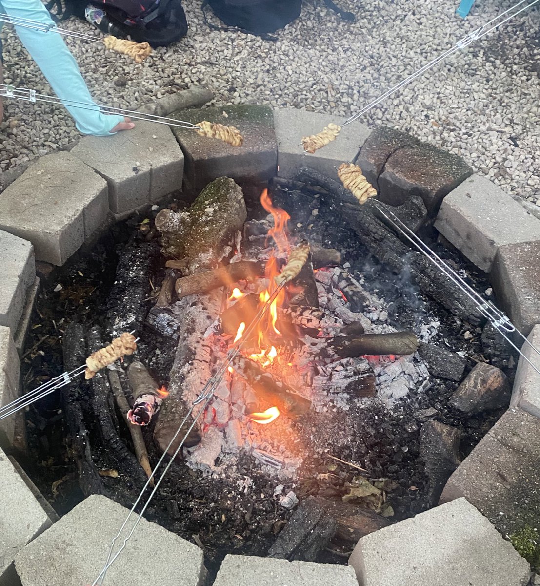 brothlover420's tweet photo. this is kinda a reach for the foodtwt but i taught kids how to make campfire cinnamon rolls at work and they said they were the best cinnamon rolls ever jus saying https://t.co/2nFt9tcUs3