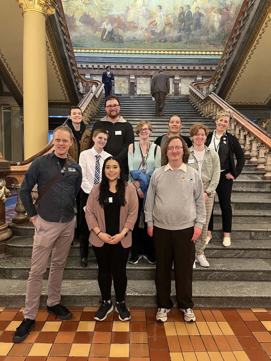 stambrose's tweet photo. ICYMI: @prismSAU awarded this year's DEI Collective Impact Award! PRISM is actively engaged in advocating for LGBTQIA+ rights, from attending rallies in Vander Veer Park to meeting with legislators in Des Moines. #PrideMonth
https://t.co/wzIXBwIir4 https://t.co/wagvbJOPUb