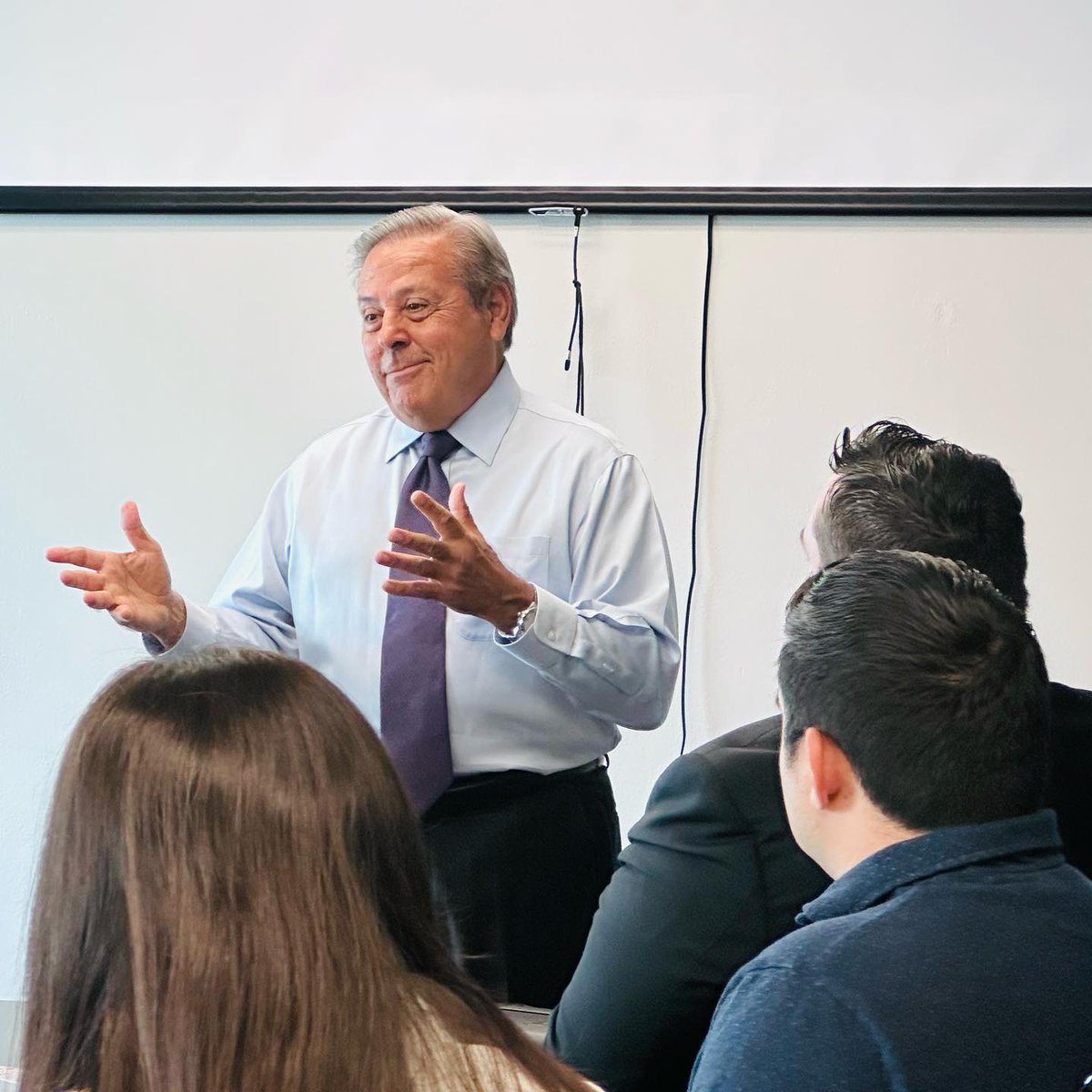 Mentorship is one of the primary goals of our Summer Internship program, and today they had a front-row seat to the wisdom of Attorney Rudy Gonzales.

With a career spanning over 40 years, Rudy has been a partner at the firm since 2010.

At this week’s luncheon, he shared advice