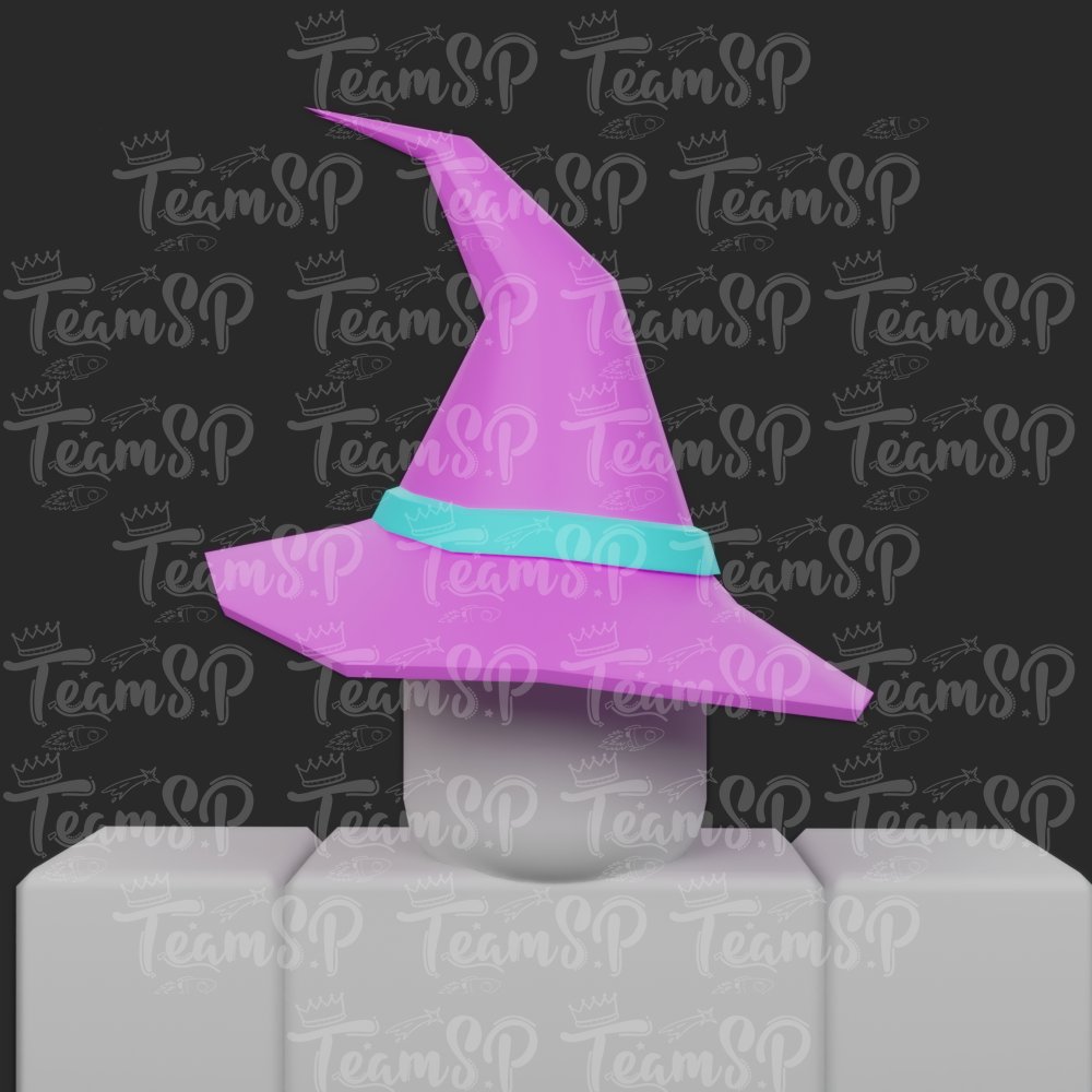 TeamSPGraphics's tweet photo. UGC Concept #6 / #7 | Concluding the witch hat series!

🪄Witches Hat🧹
👍Likes &amp;🔁Retweets appreciated!

#Roblox #RobloxUGC #UGCconcept https://t.co/J38i6gSHwQ