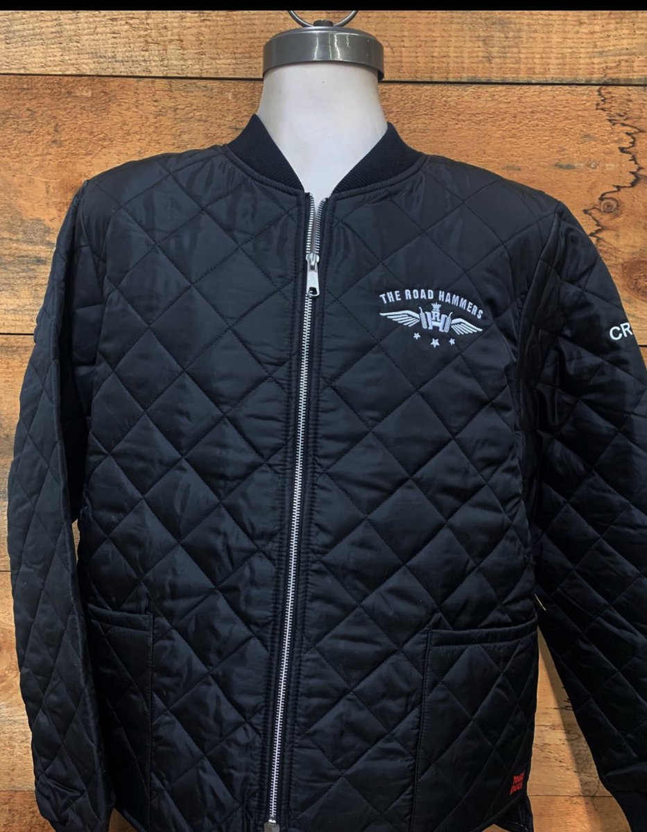 theroadhammers's tweet photo. Still a few VIP packages available for @soundofmusicfest Sat in Burlington!  Not only do you get to hang with the band, but you also get one of these amazing crew jackets!!  @BSOMF https://t.co/cu54lrPx6e