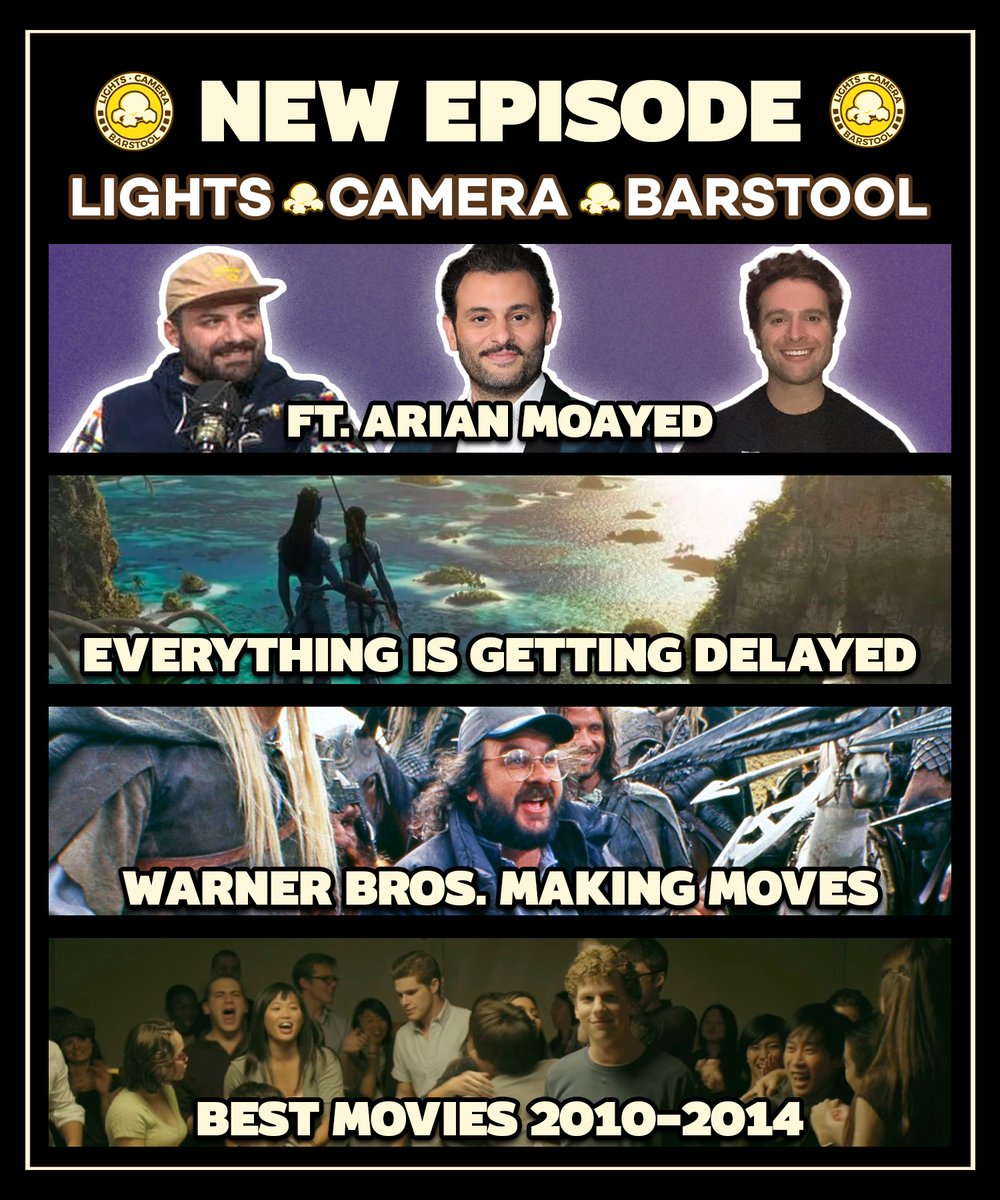 Lights, Camera, Barstool on Twitter "EARLY POD DROP! • ft