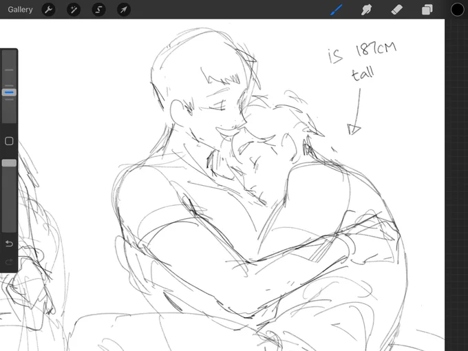ive never wanted to draw people in love so badly in so long