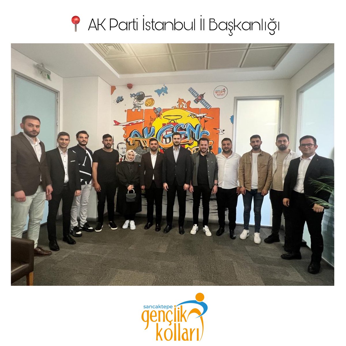 AK Gençlik Sancaktepe (@akgncsancaktepe) on Twitter photo 📍AK Parti İstanbul İl Başkanlığı
Sancaktepe Gençlik Kolları Yürütme Kurulu olarak, İl Gençlik Kolları Teşkilat Başkanı <a href="/skaracorlu44/">Suat Karaçorlu</a> ve 1. Bölge Teşkilat Başkanı <a href="/M_BurakCiftci/">Muhammet Burak Çiftçi</a> ile birlikte, seçimler sonrası İstişare Toplantımızı gerçekleştirdik.
#TürkiyeYüzyılıBaşladı 🇹🇷 📍AK Parti İstanbul İl Başkanlığı
Sancaktepe Gençlik Kolları Yürütme Kurulu olarak, İl Gençlik Kolları Teşkilat Başkanı <a href="/skaracorlu44/">Suat Karaçorlu</a> ve 1. Bölge Teşkilat Başkanı <a href="/M_BurakCiftci/">Muhammet Burak Çiftçi</a> ile birlikte, seçimler sonrası İstişare Toplantımızı gerçekleştirdik.
#TürkiyeYüzyılıBaşladı 🇹🇷